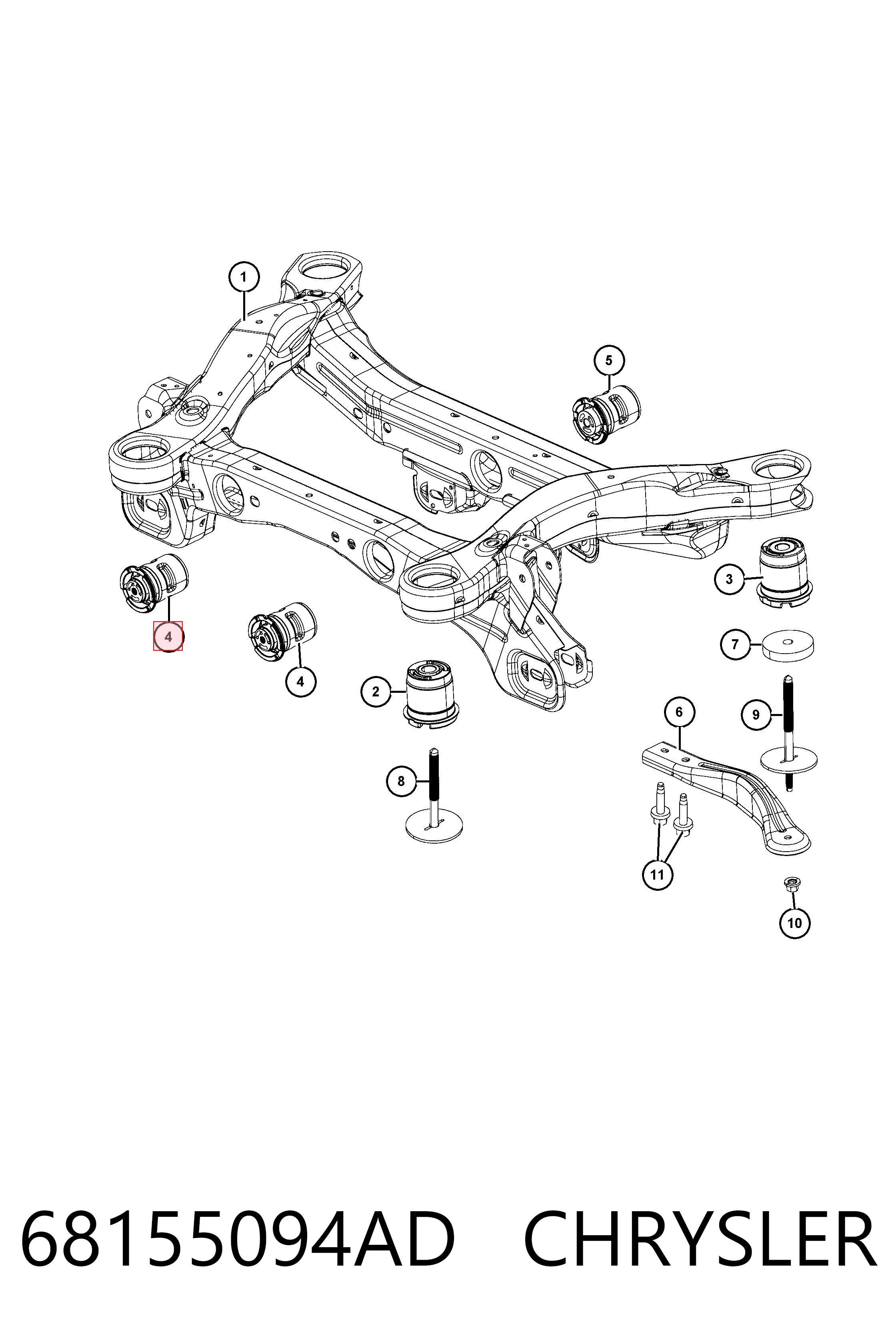 68155094AD Chrysler