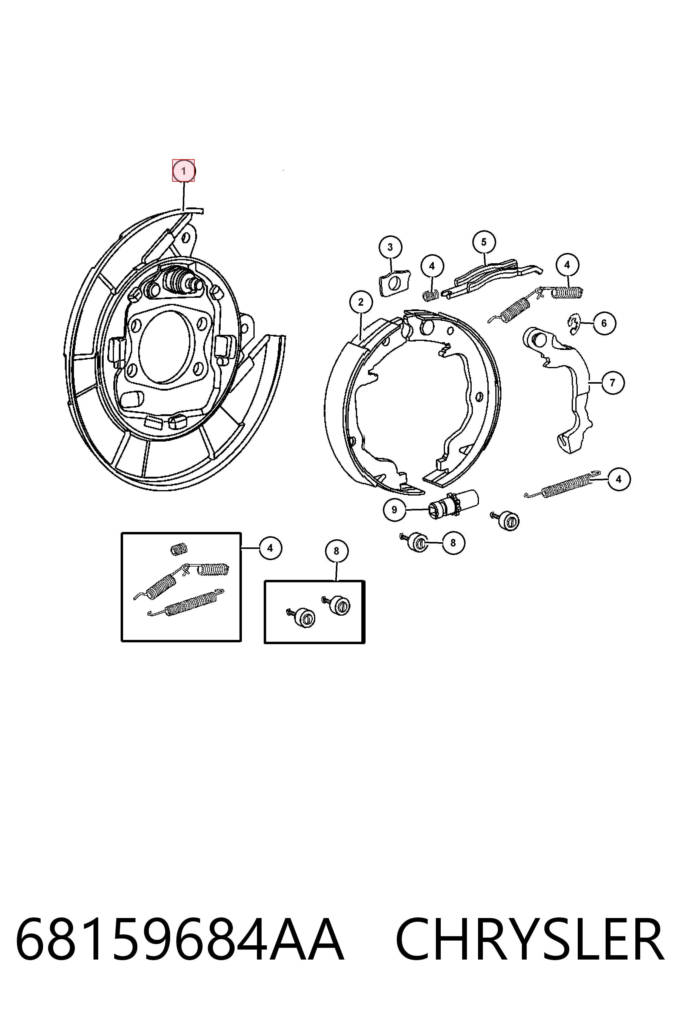 68159684AA Chrysler 