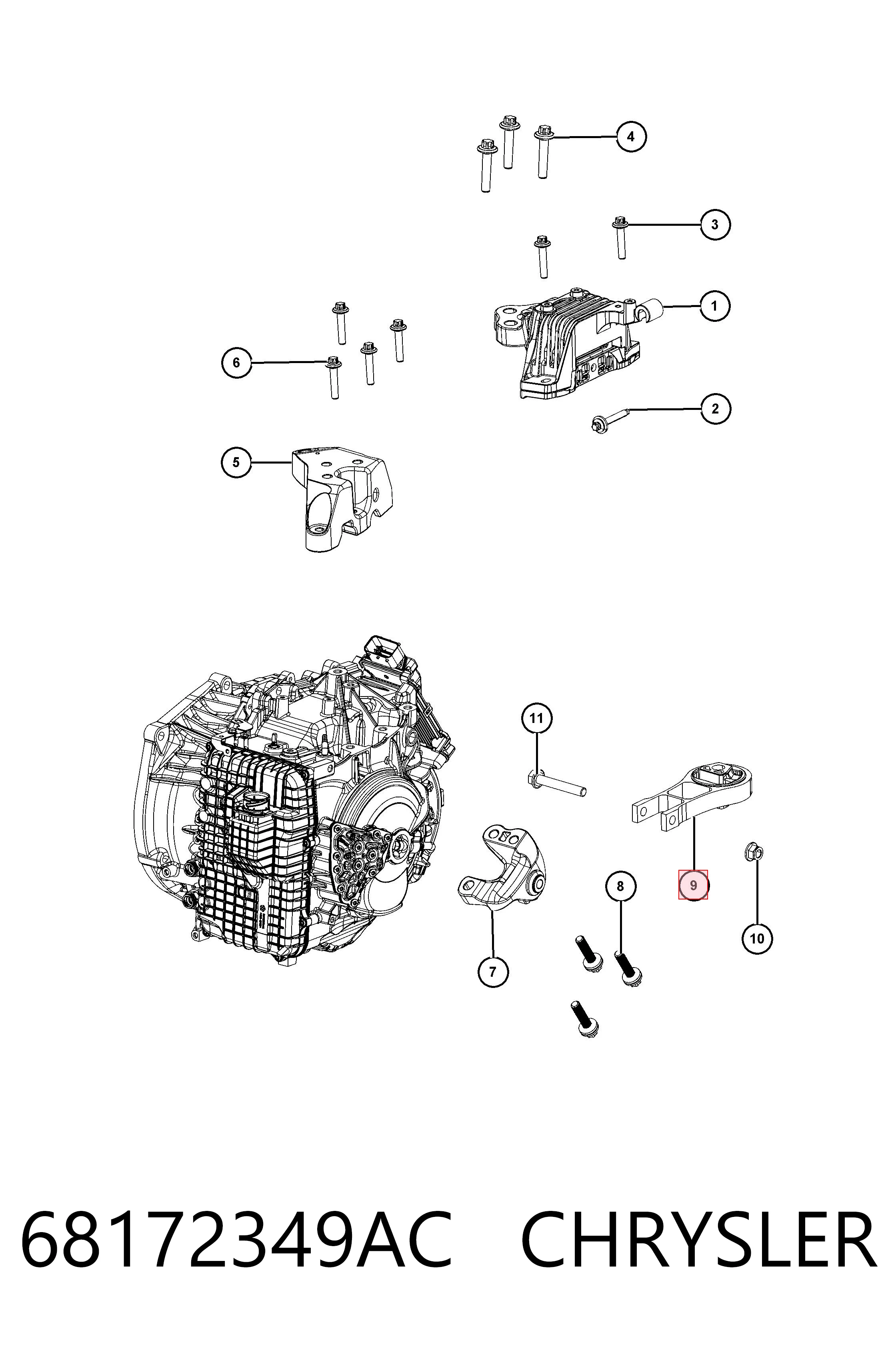 K68172349AC Fiat/Alfa/Lancia 