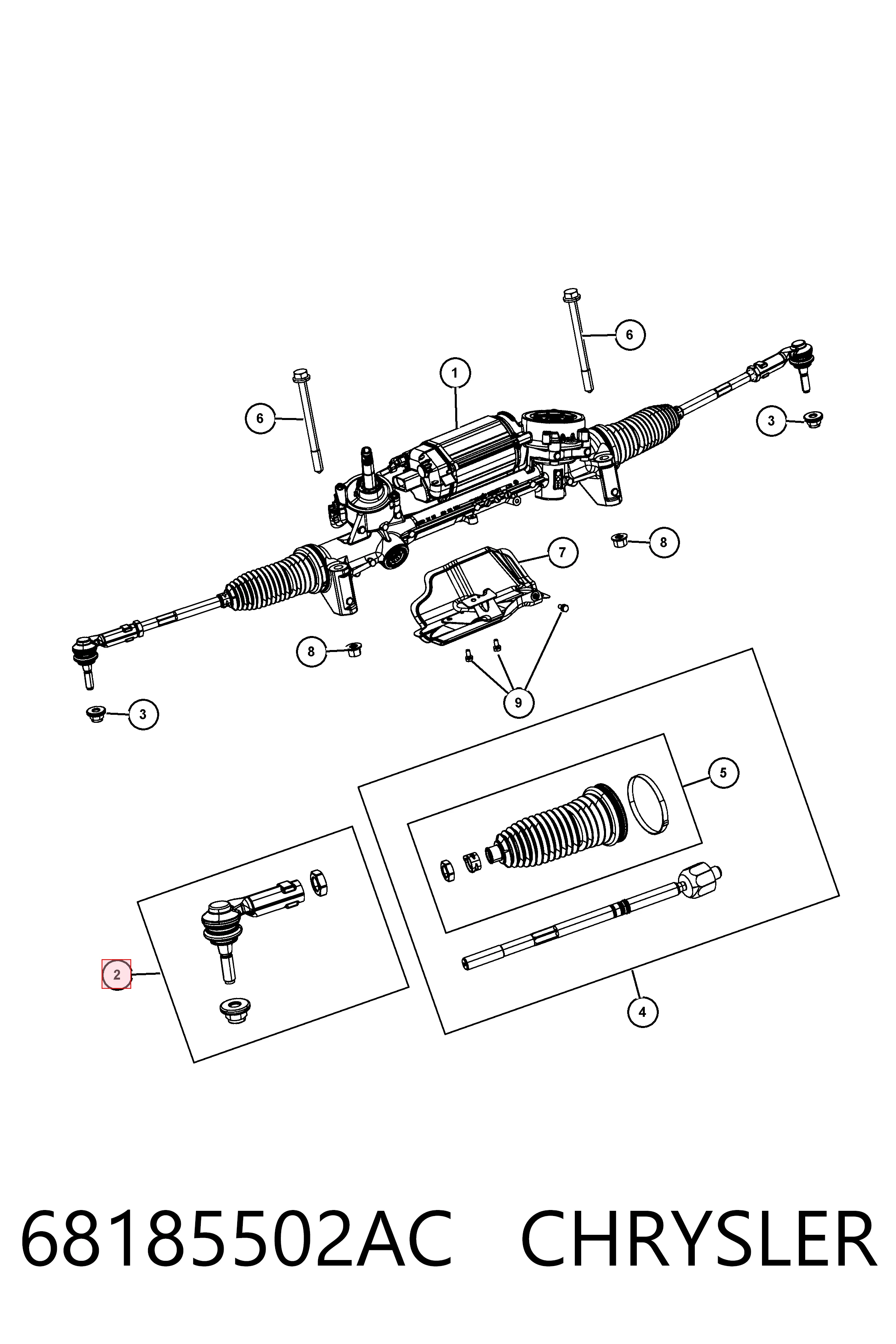 SSP0397 Magneti Marelli Наружный наконечник рулевой тяги