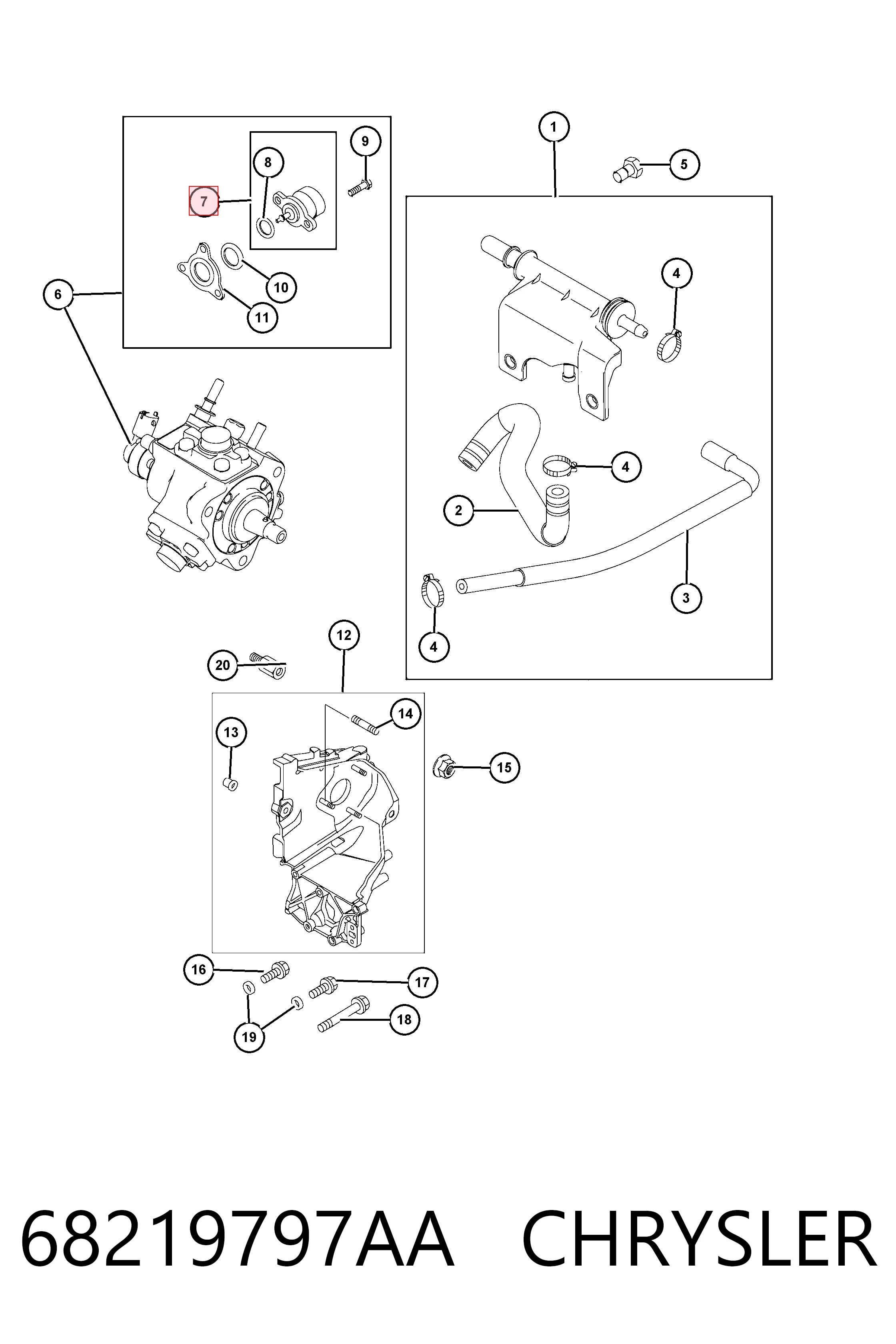 Клапан редукционный VRP012 Magneti Marelli