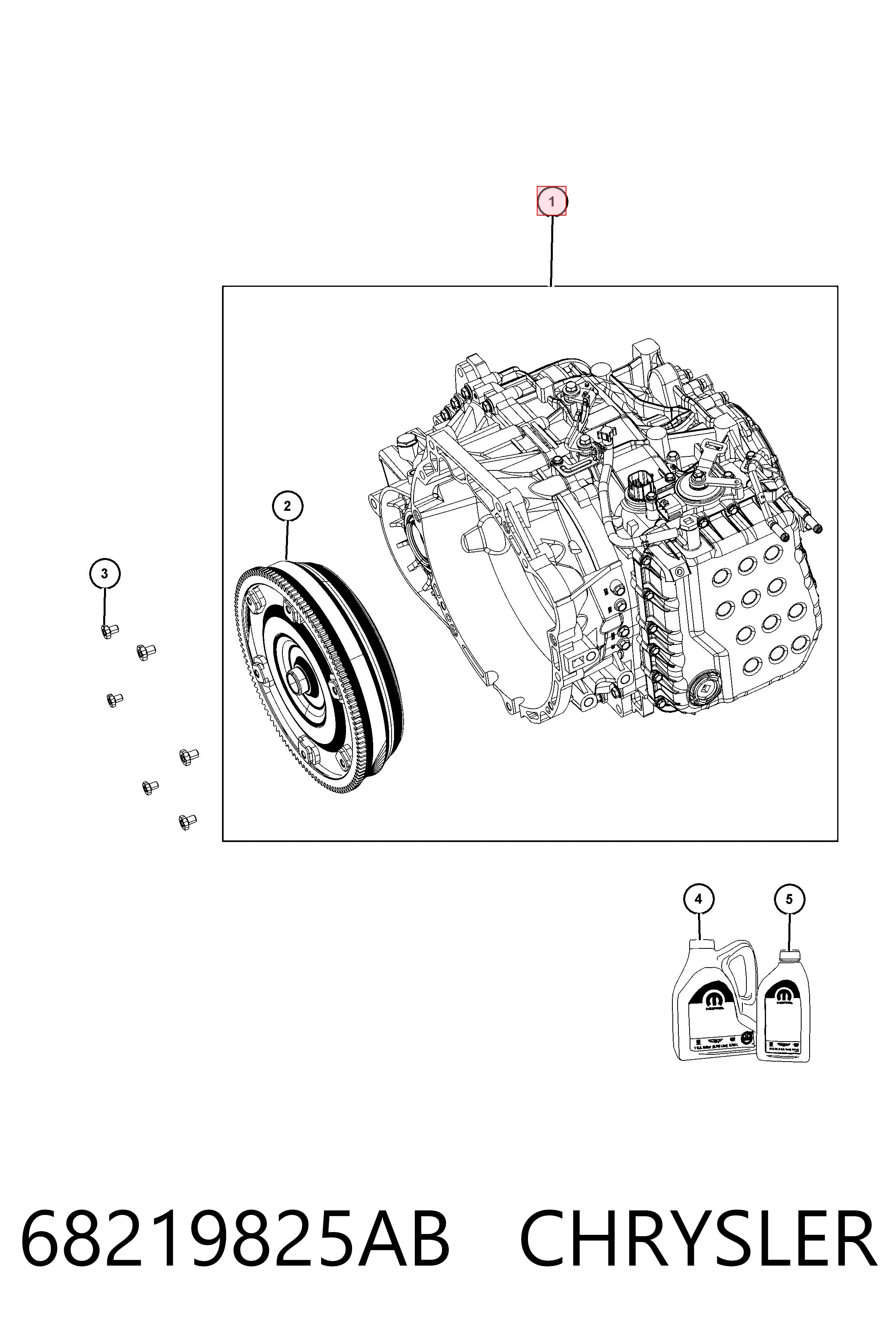 Коробка передач автомат Mitsubishi RL219825AA цена, от 322.03 USD