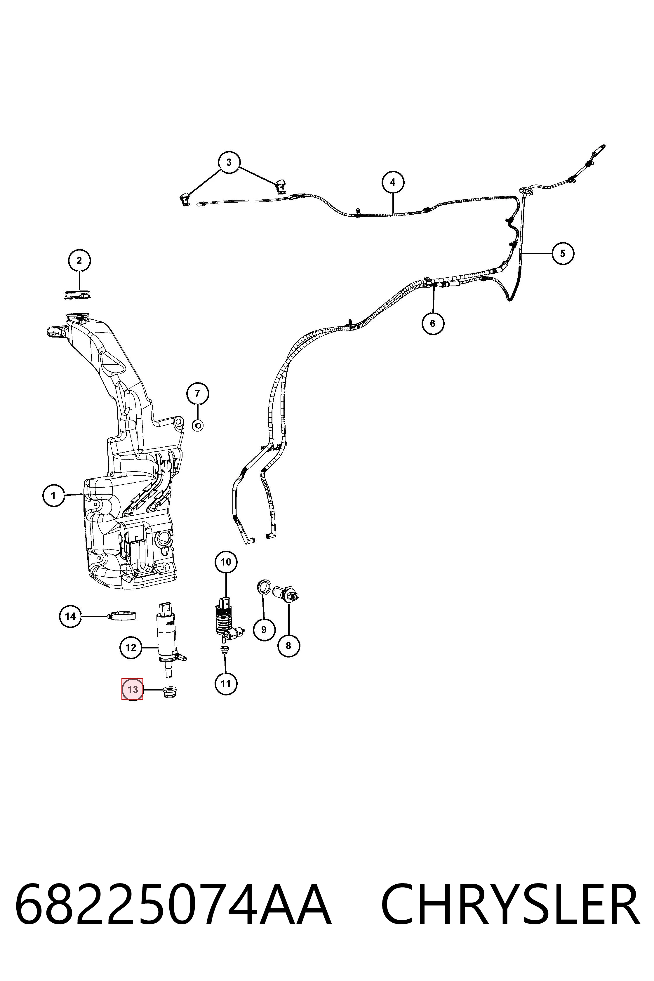 68225074AA Chrysler
