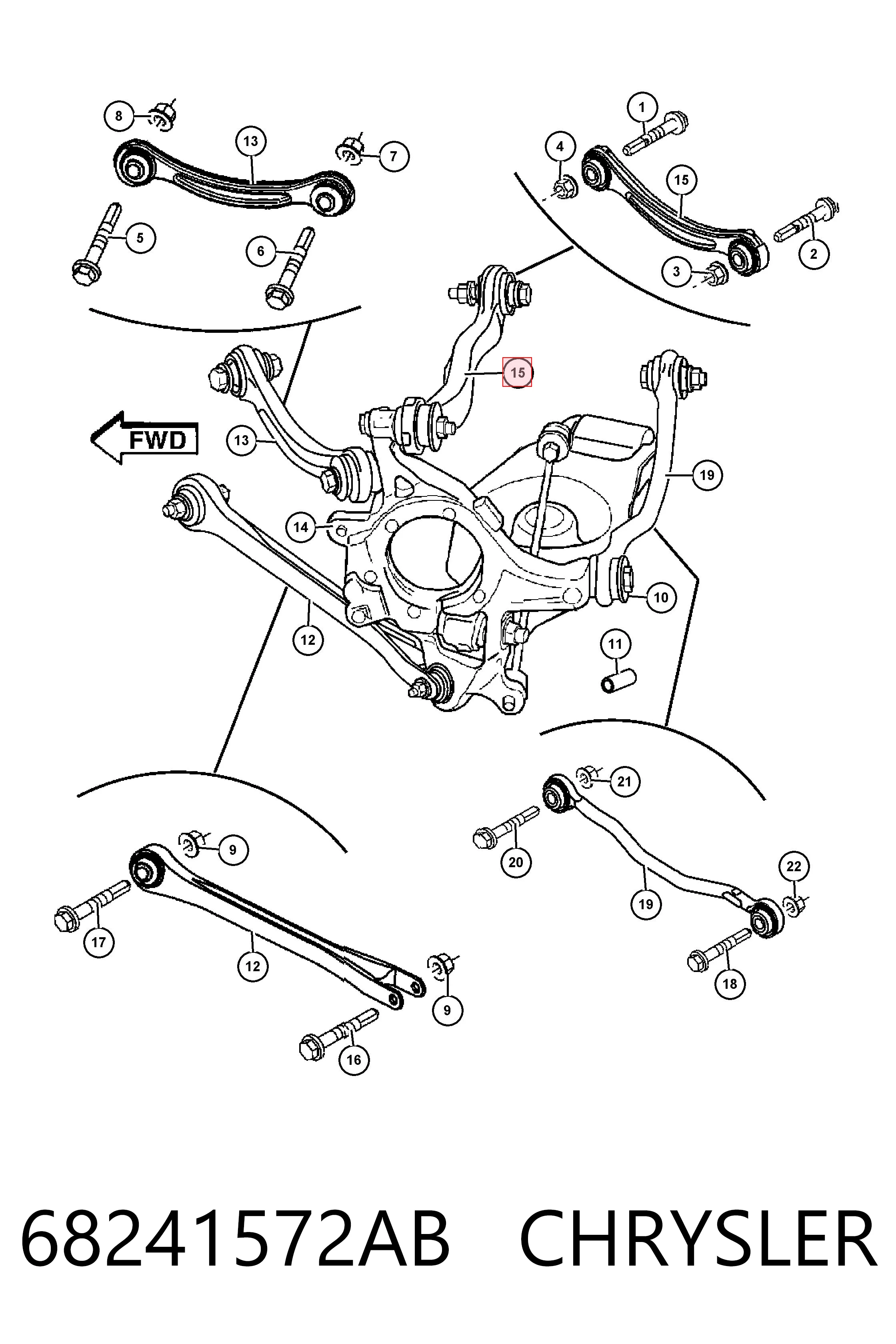 68241572AB Chrysler 