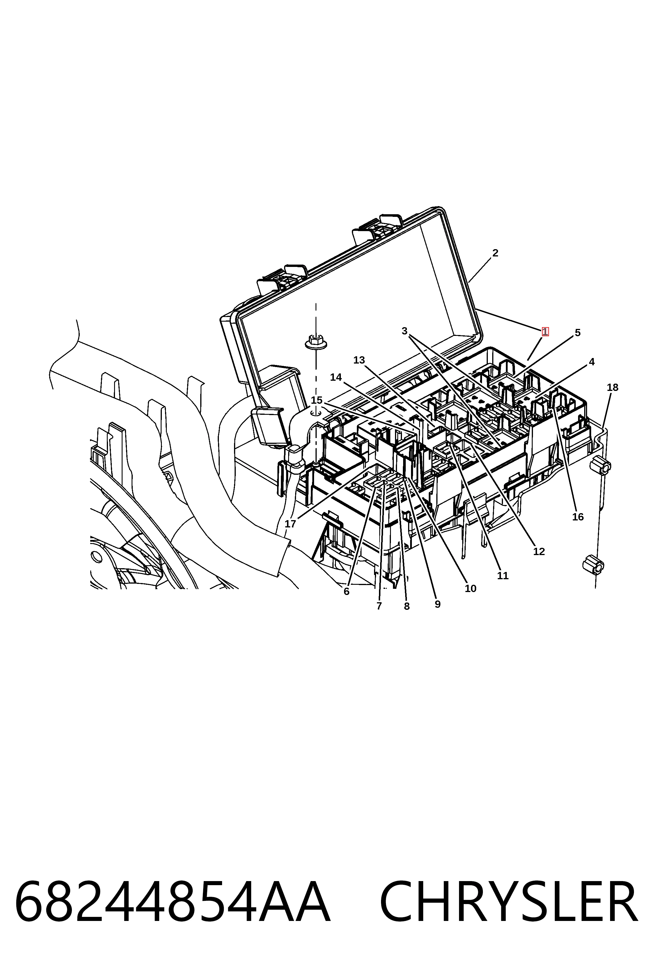 Купить K68244854AA Fiat/Alfa/Lancia 