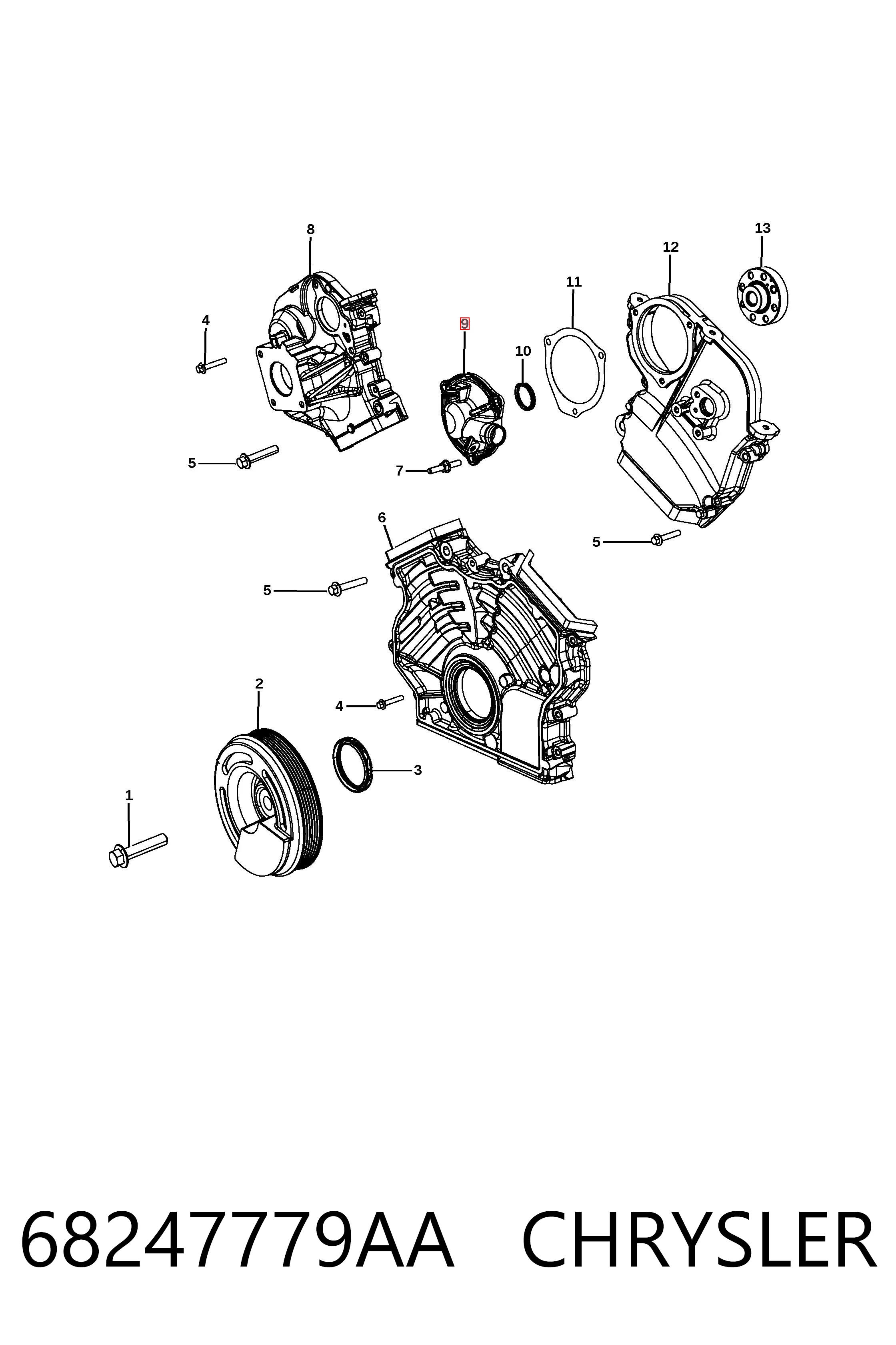 K68147516AA Fiat/Alfa/Lancia 