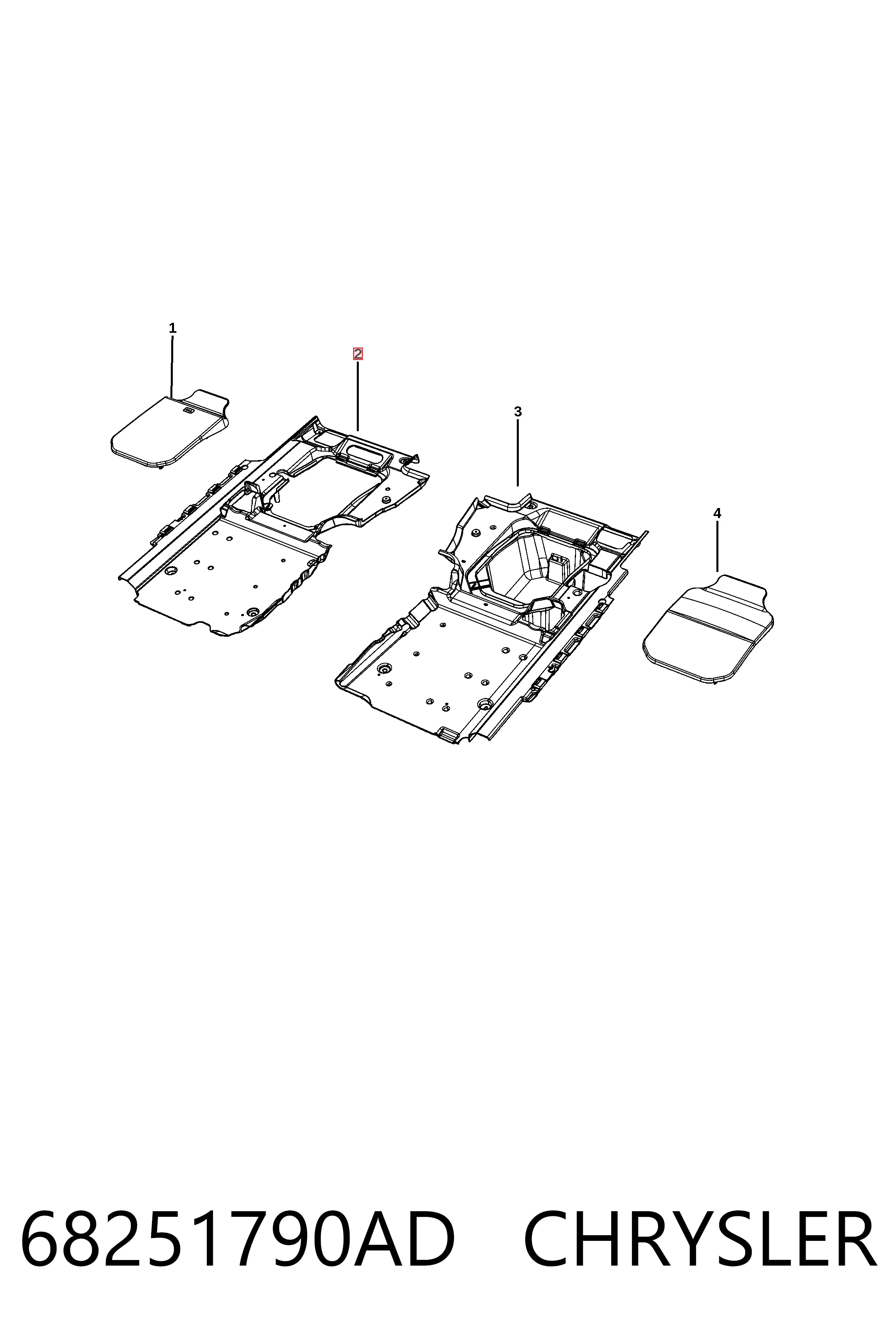 Купить K68251790AC Fiat/Alfa/Lancia 