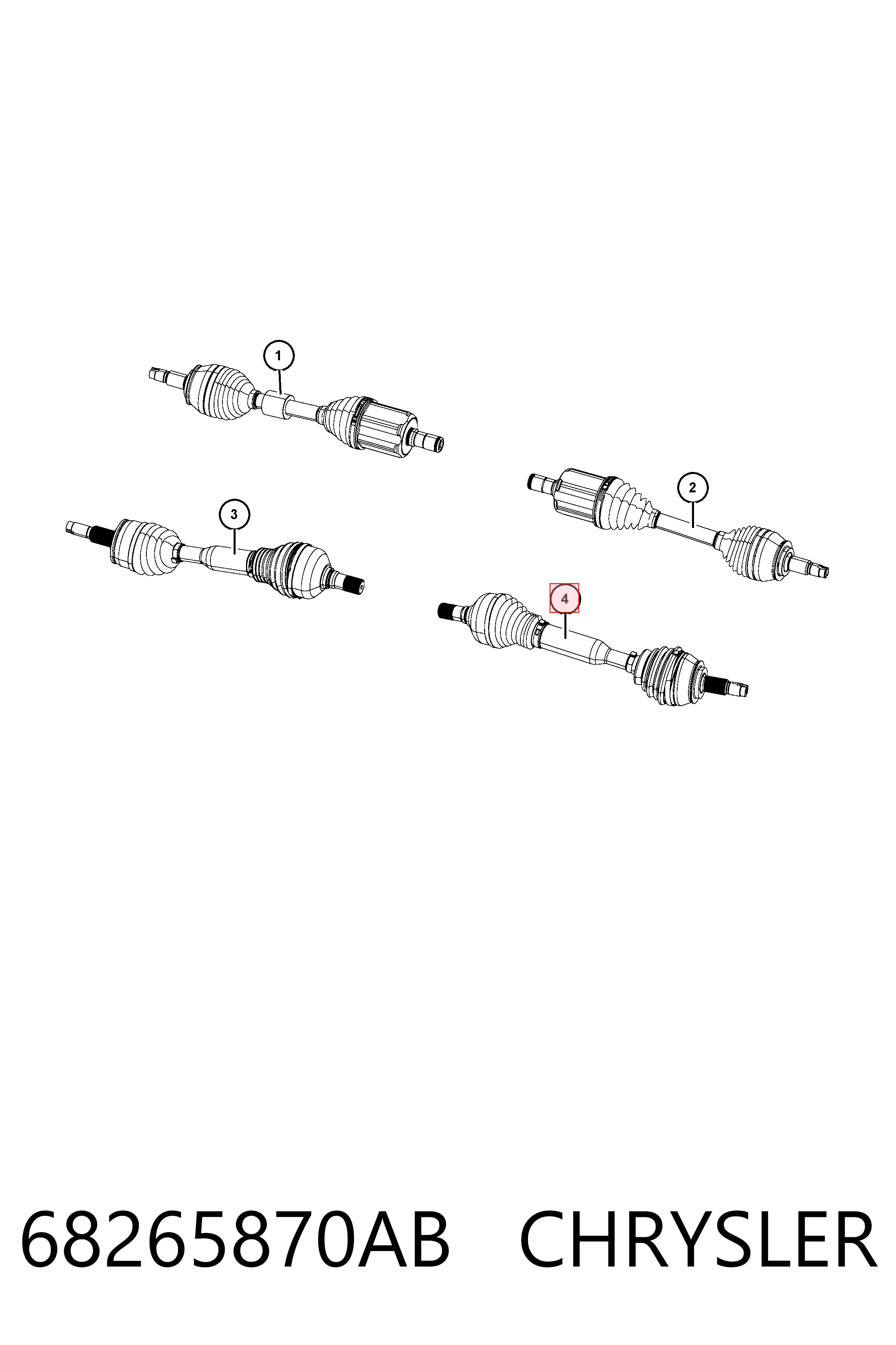 Привод правый GSP NCV82050