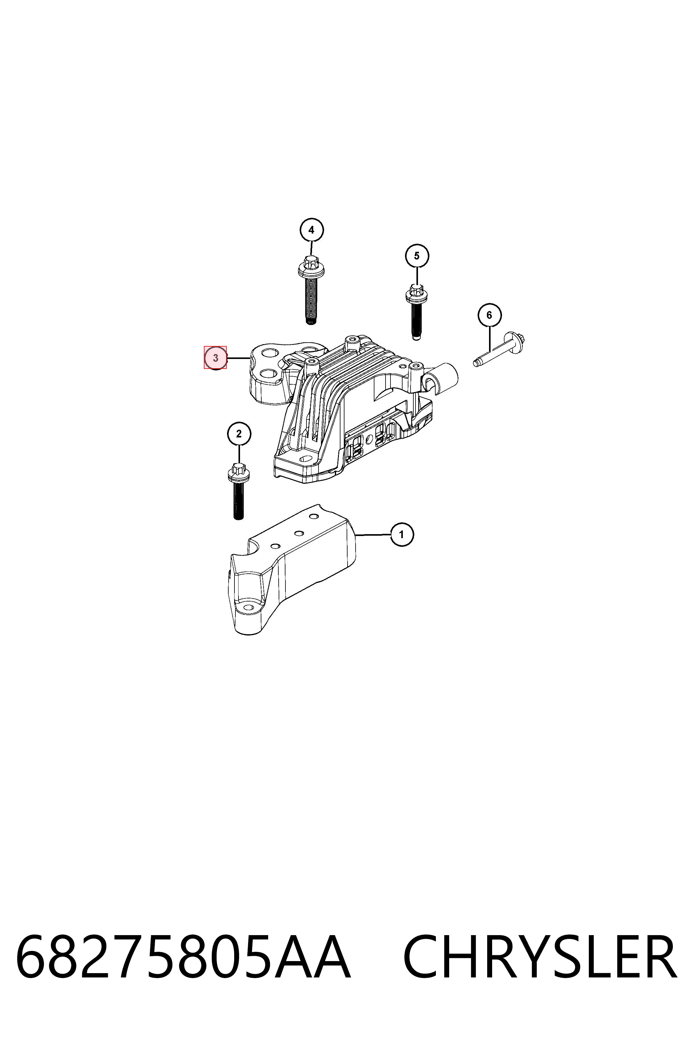K68275805AB Fiat/Alfa/Lancia 