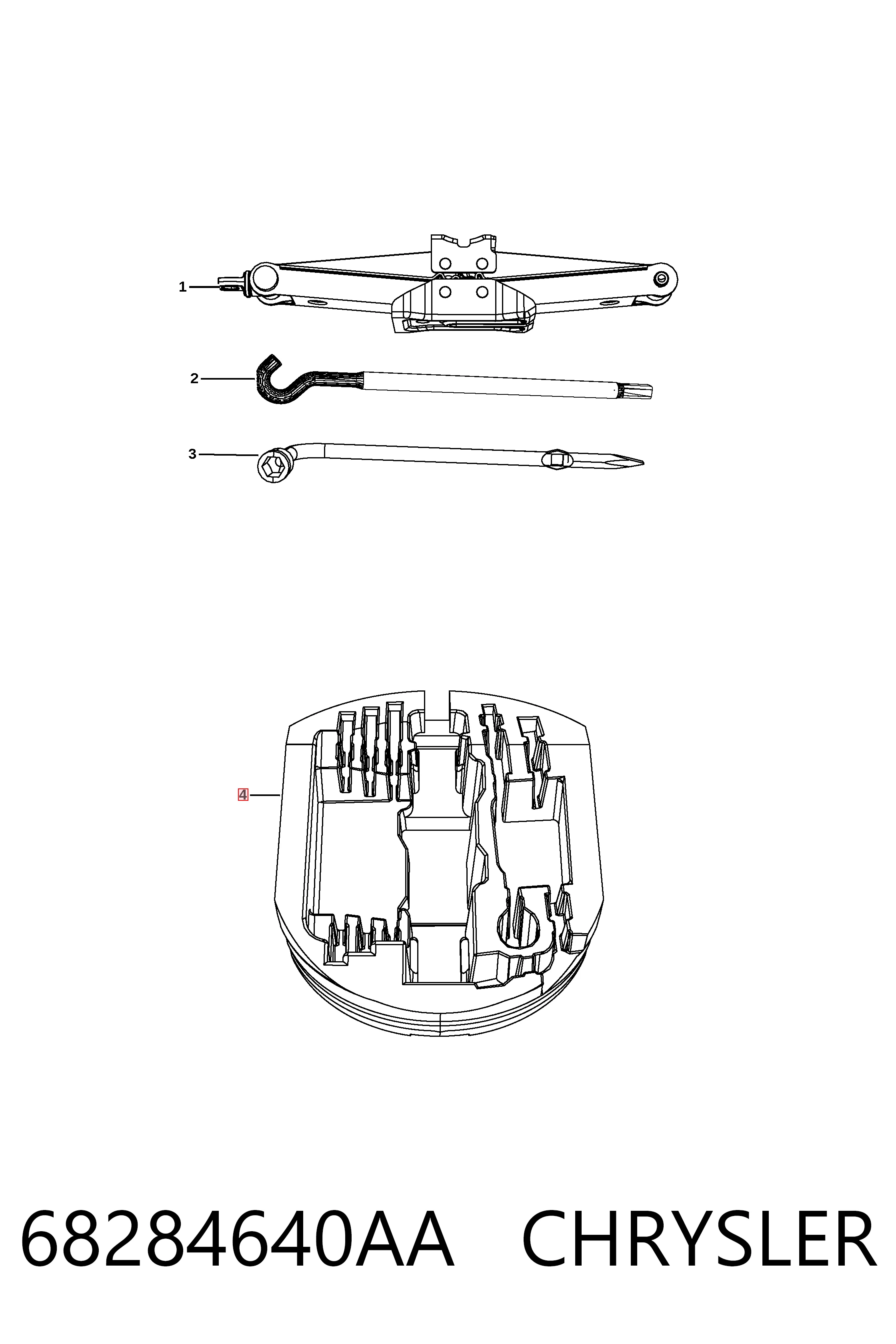 Купить K68284640AB Fiat/Alfa/Lancia 