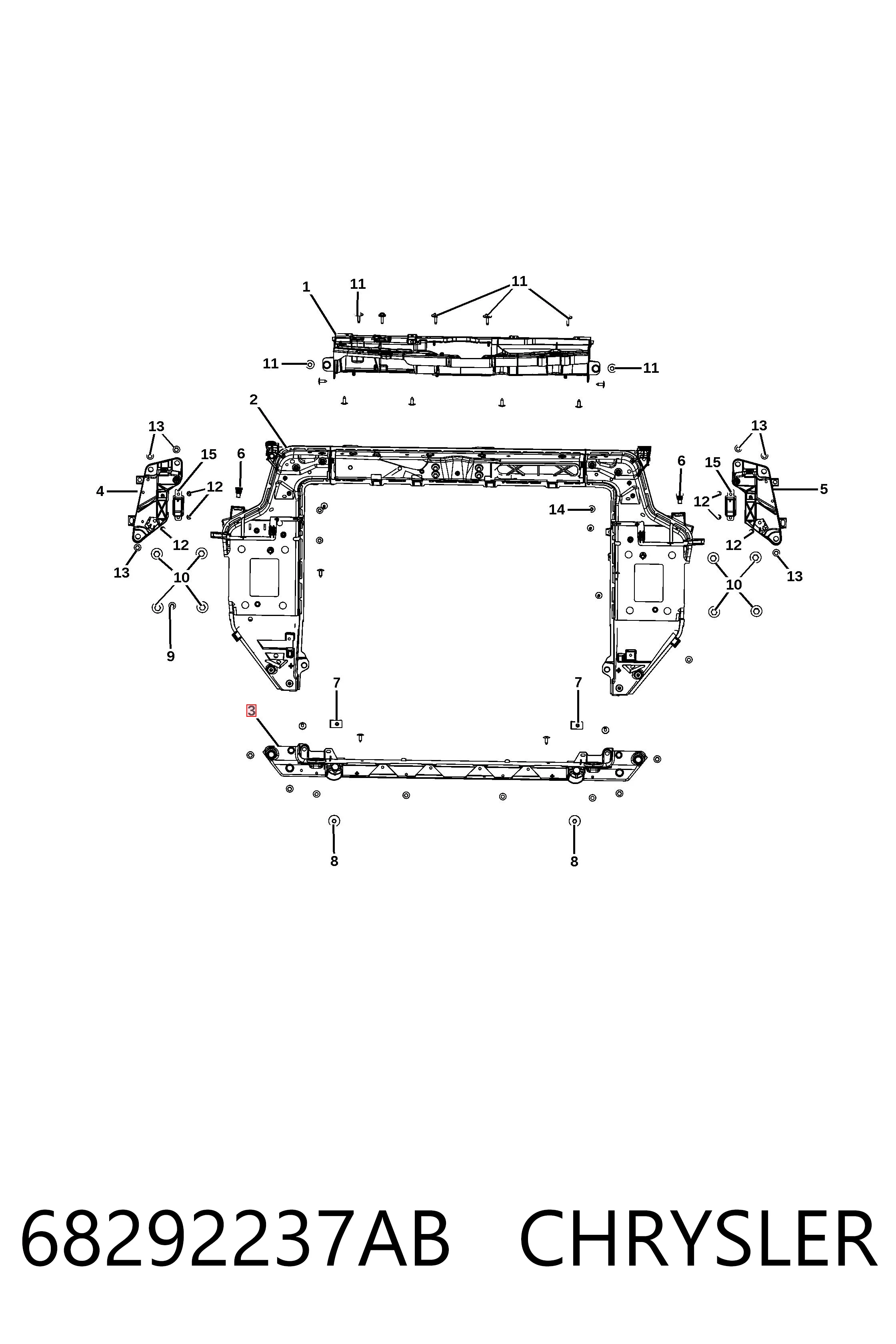 Купить K68292237AA Fiat/Alfa/Lancia 