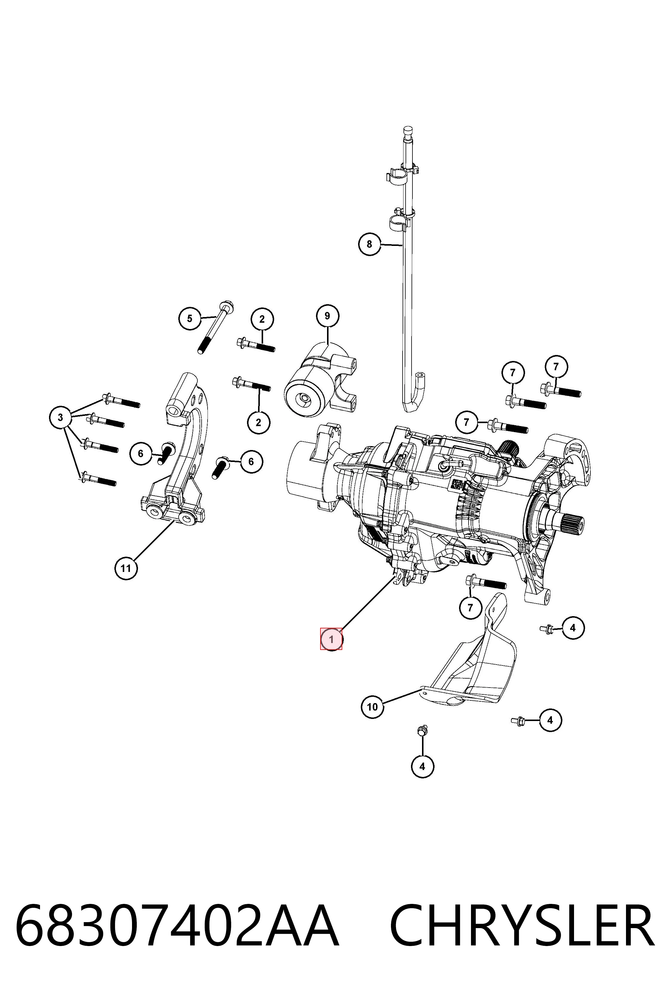 K68307402AI Fiat/Alfa/Lancia 