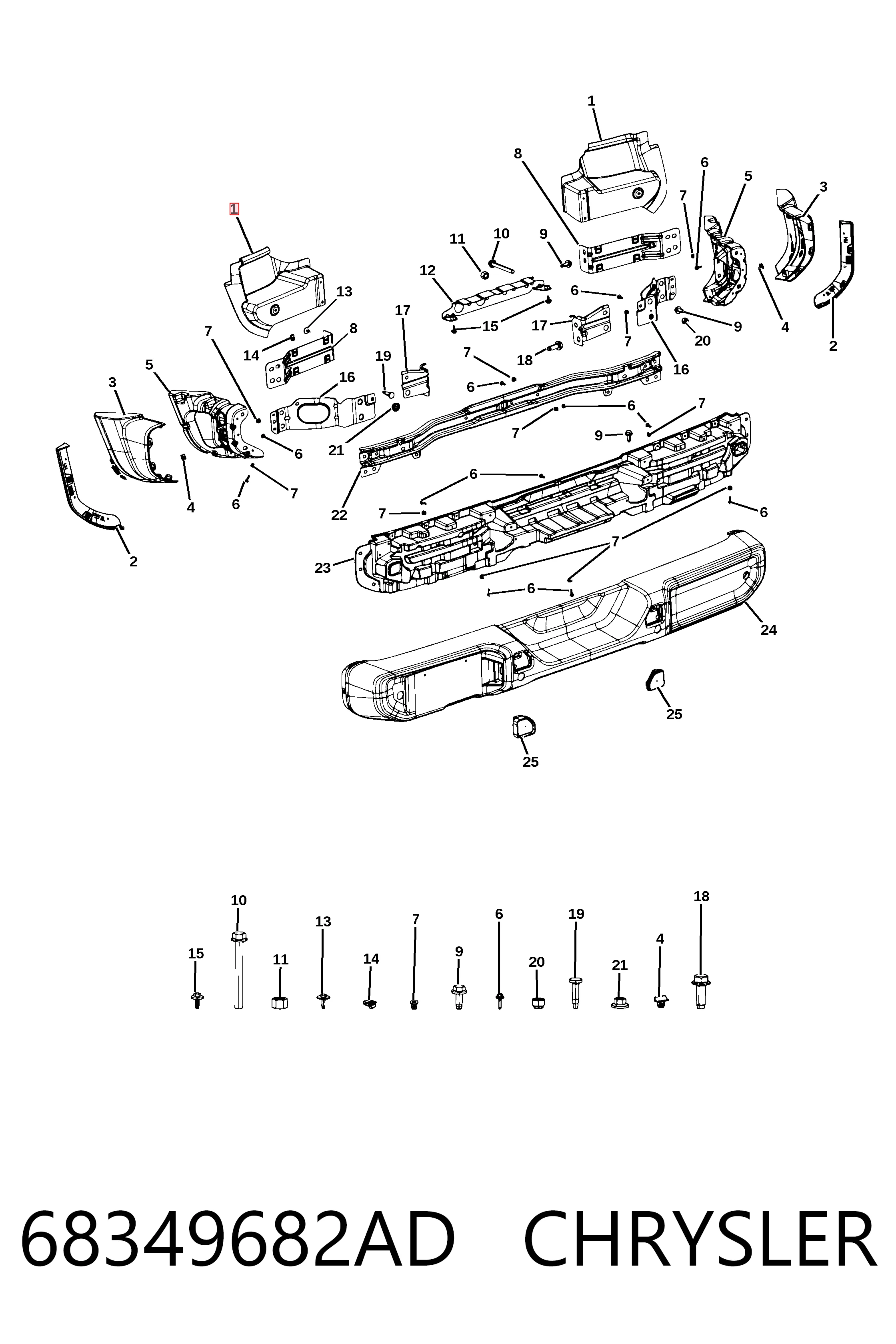 K68349682AD Fiat/Alfa/Lancia 