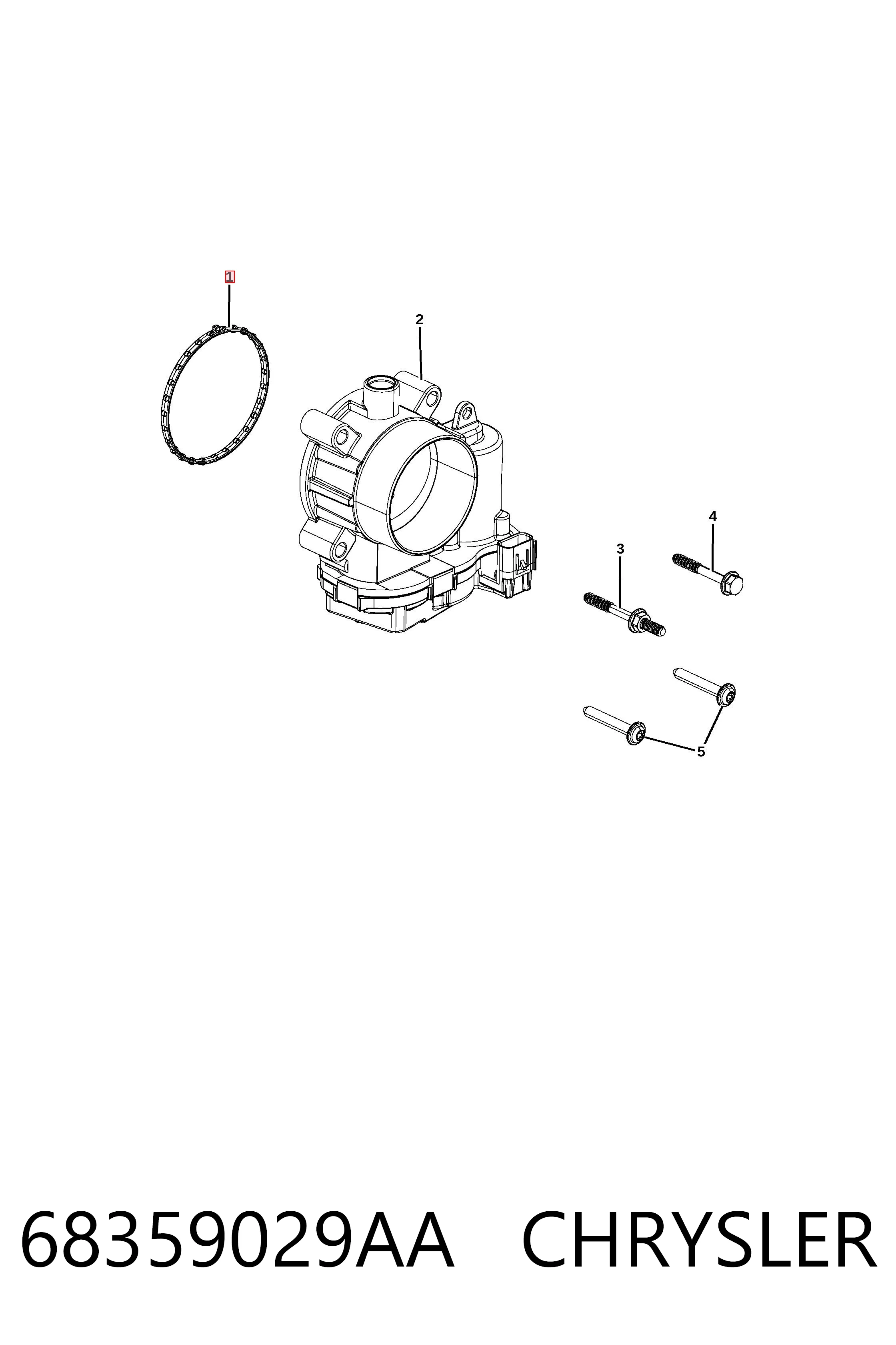 ДаД Fiat/Alfa/Lancia K68359029AA