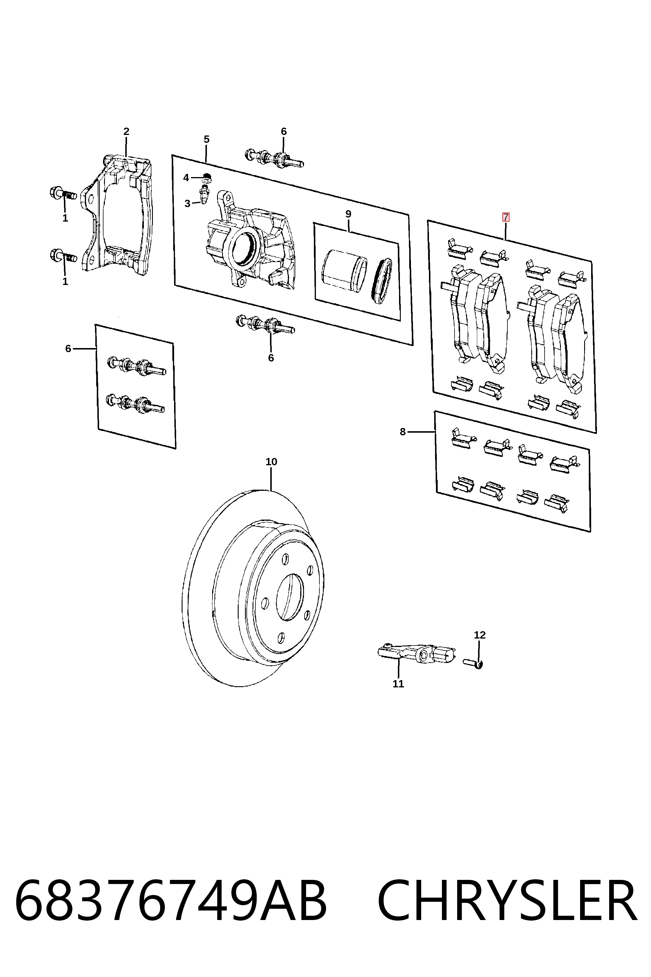 172233 Power Stop Колодки тормозные дисковые комплект