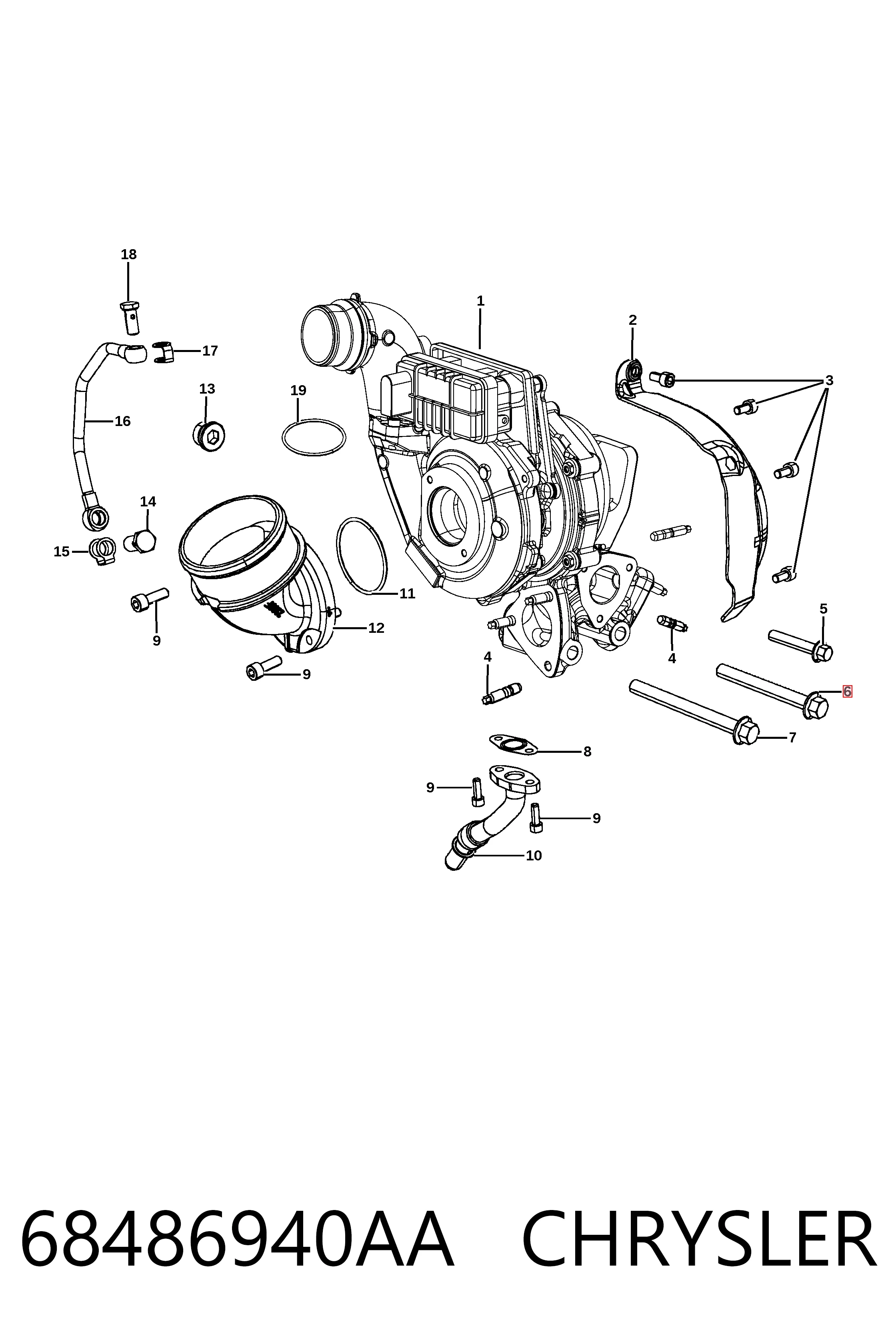 68486940AA Chrysler