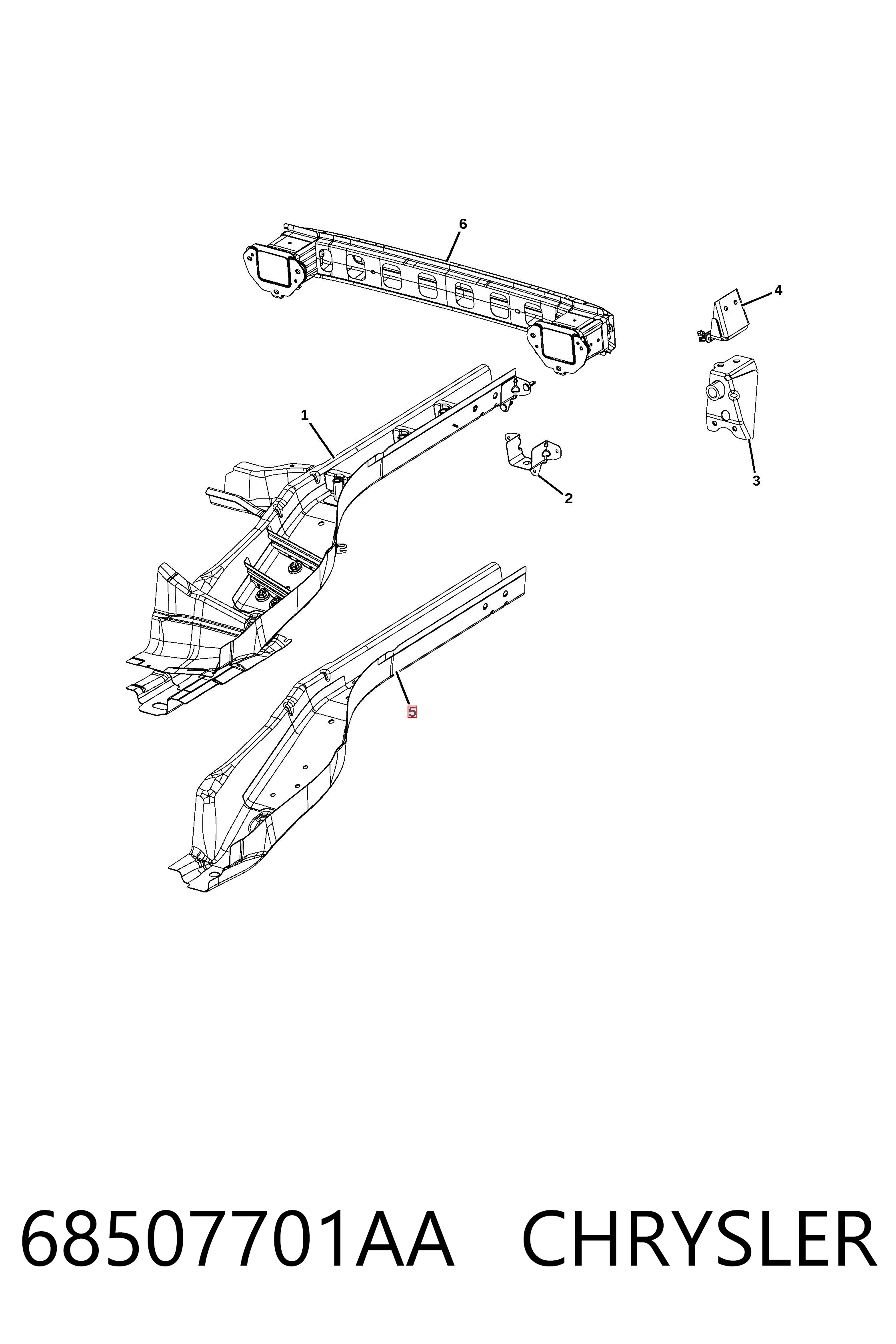 68507701AA Chrysler