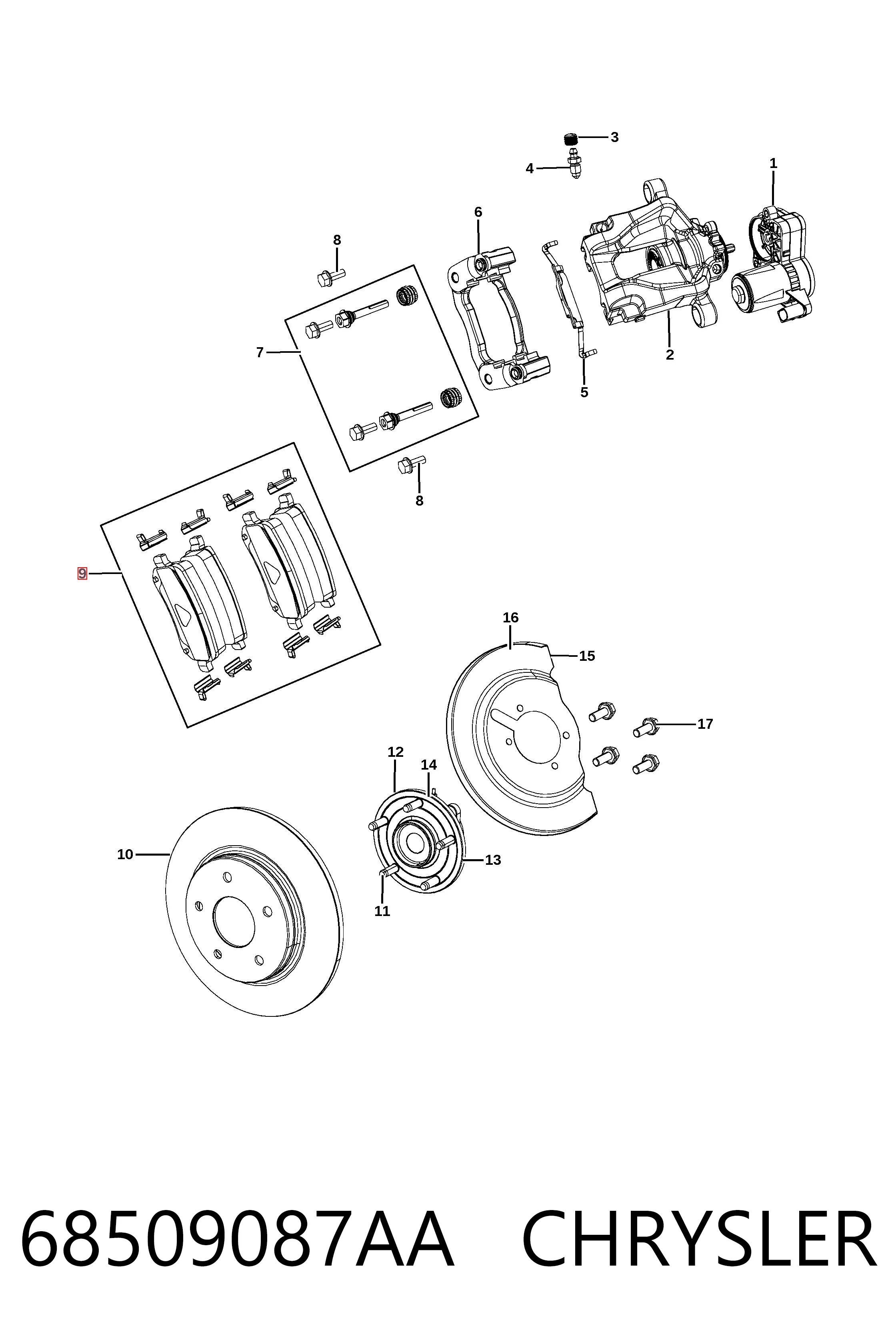 Купить 161901 Power Stop Колодки тормозные задние, дисковые