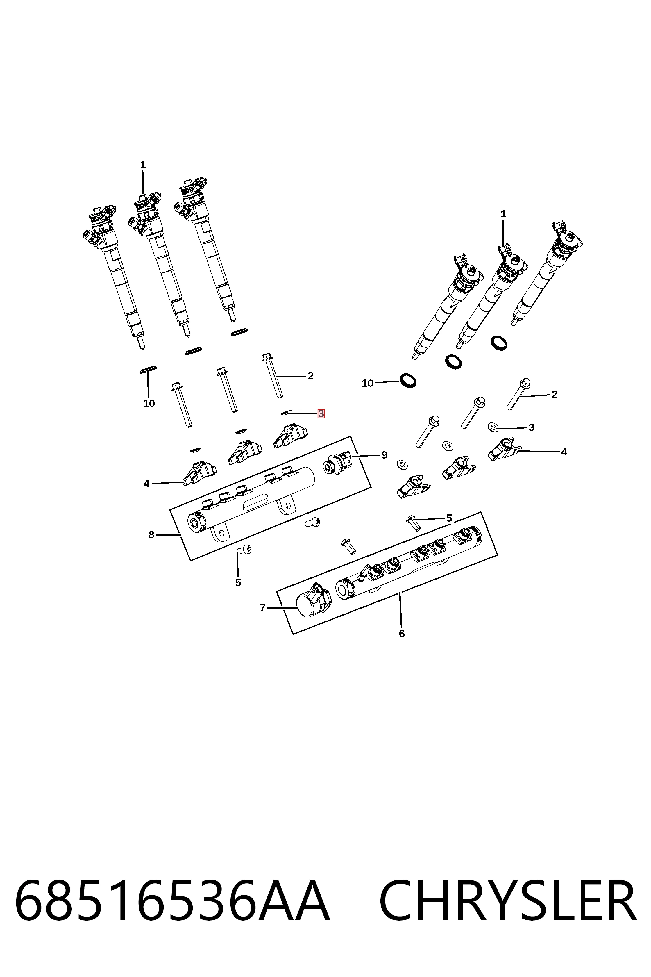 68516536AA Chrysler
