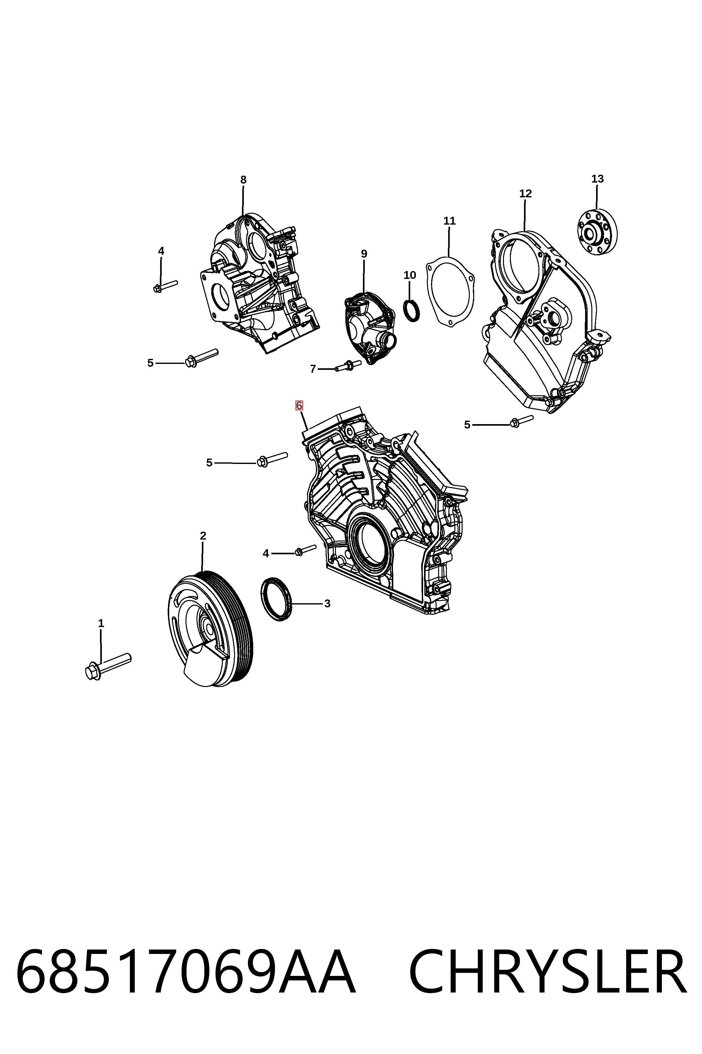 Fiat/Alfa/Lancia K68147512AB цена, от 225.73 USD