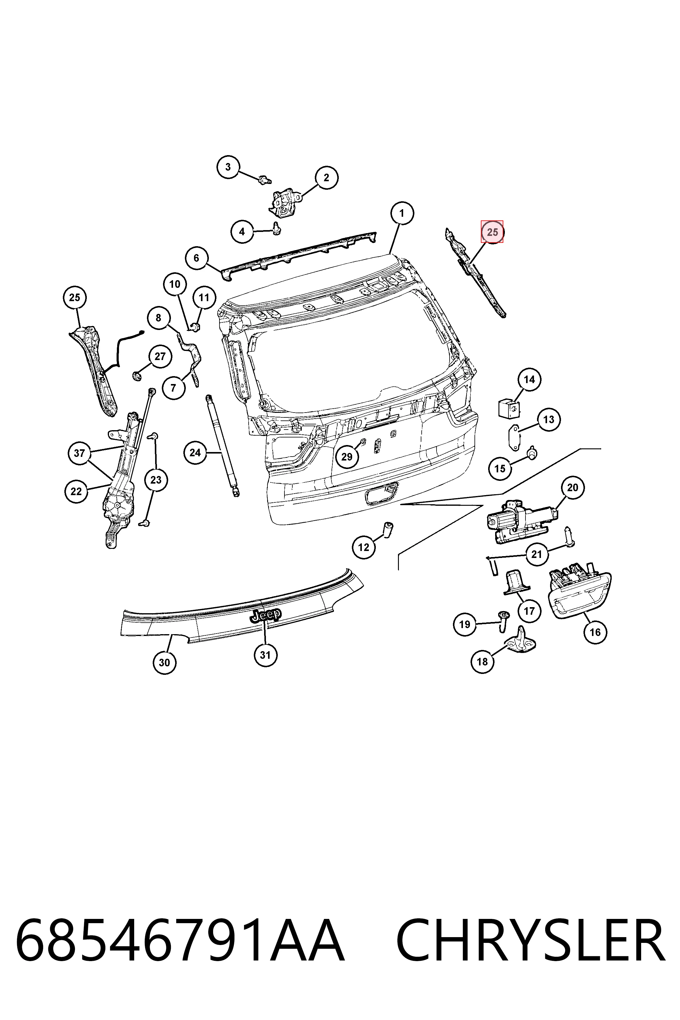 K68339351AD Fiat/Alfa/Lancia