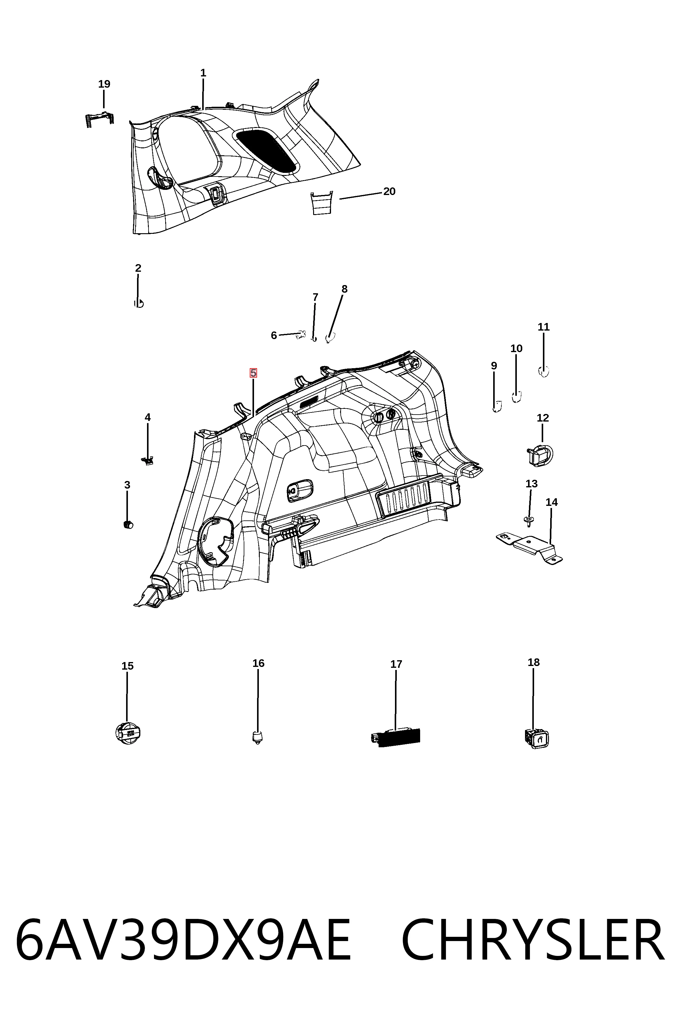 K6AV39DX9AH Fiat/Alfa/Lancia 