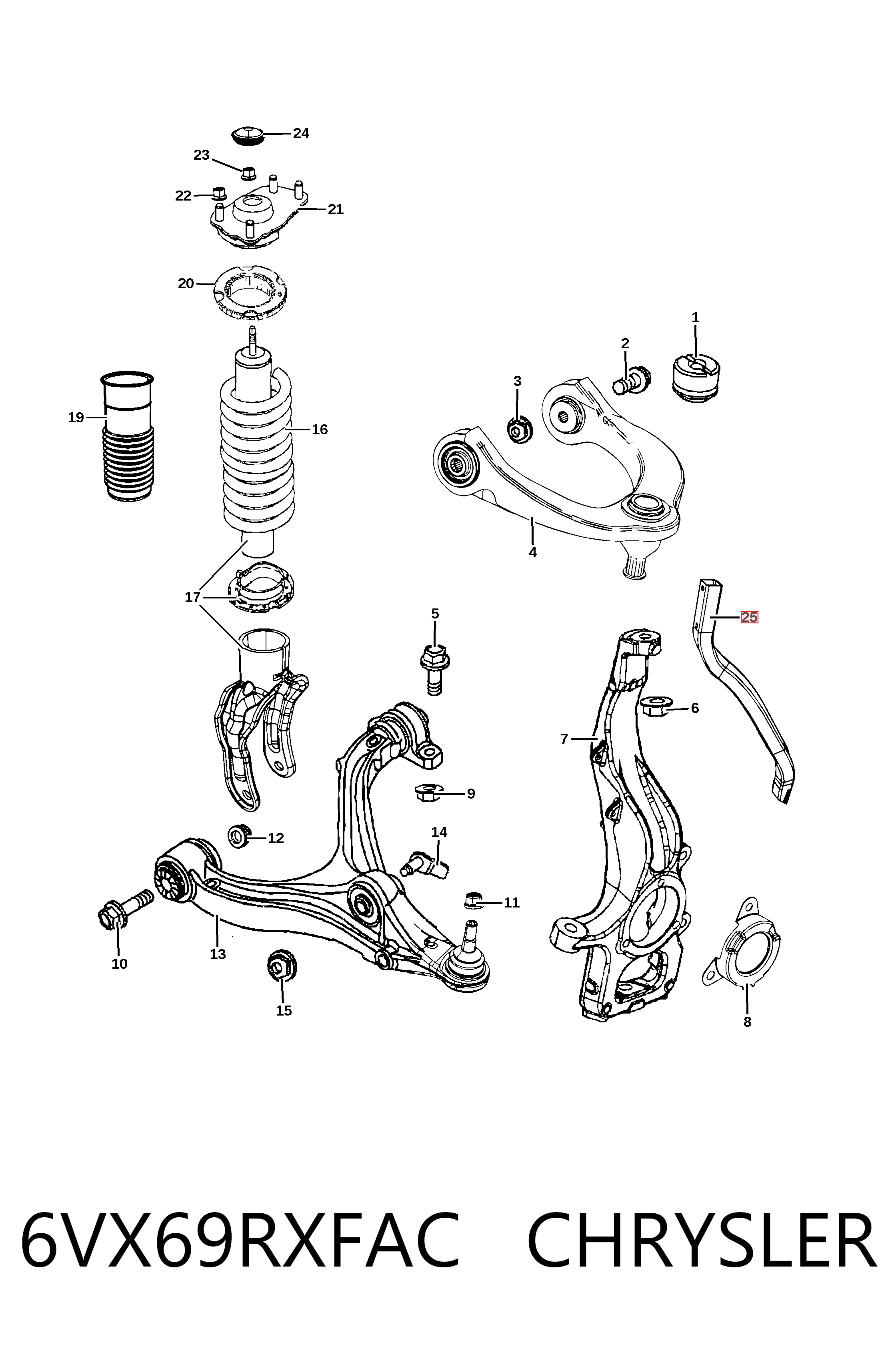 K6VX69RXFAB Fiat/Alfa/Lancia Молдинг задней левой двери