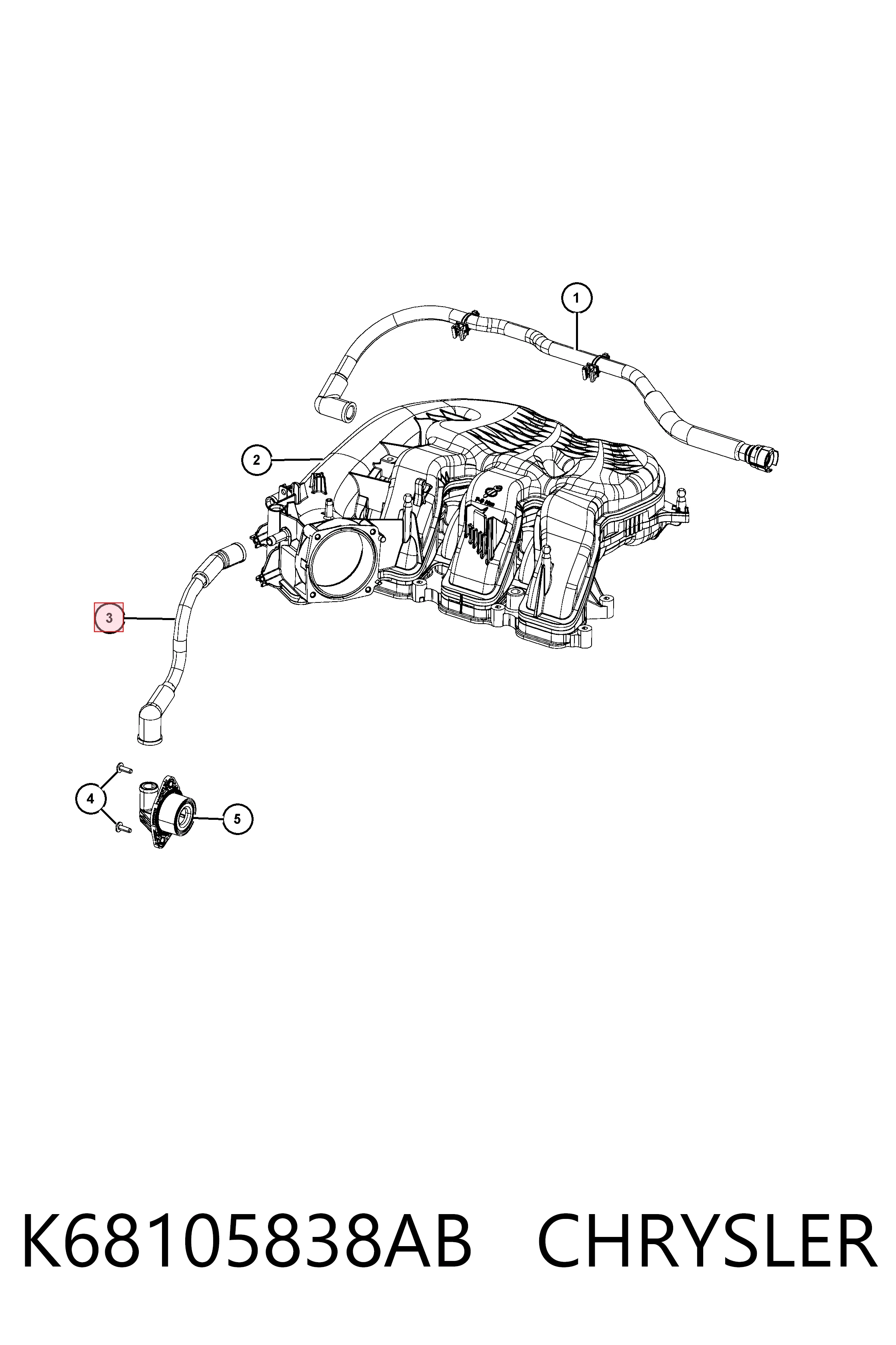 K68105838AB Fiat/Alfa/Lancia 