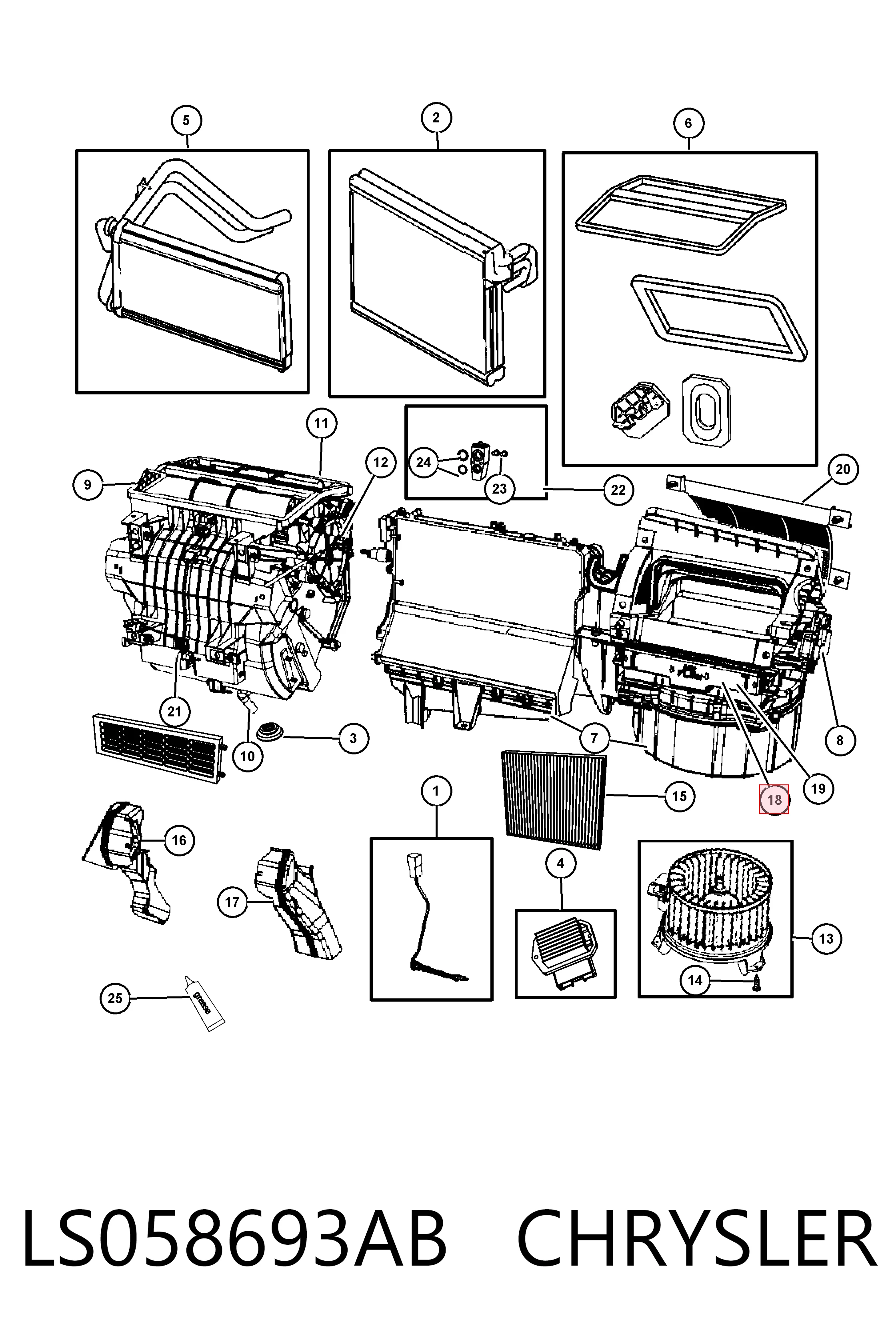 LS058693AB Chrysler