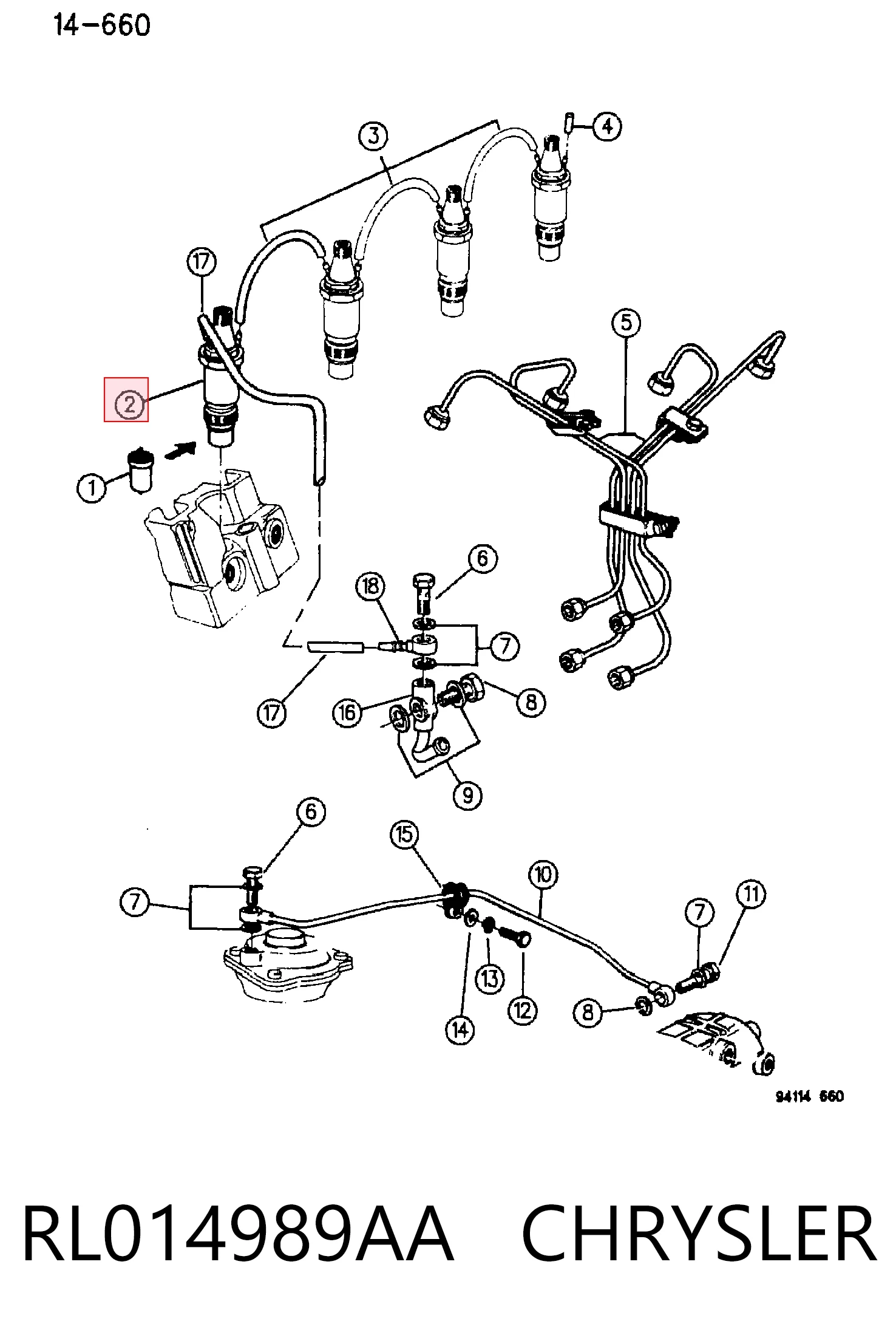Купить K04720171 Fiat/Alfa/Lancia Клапанная форсунка