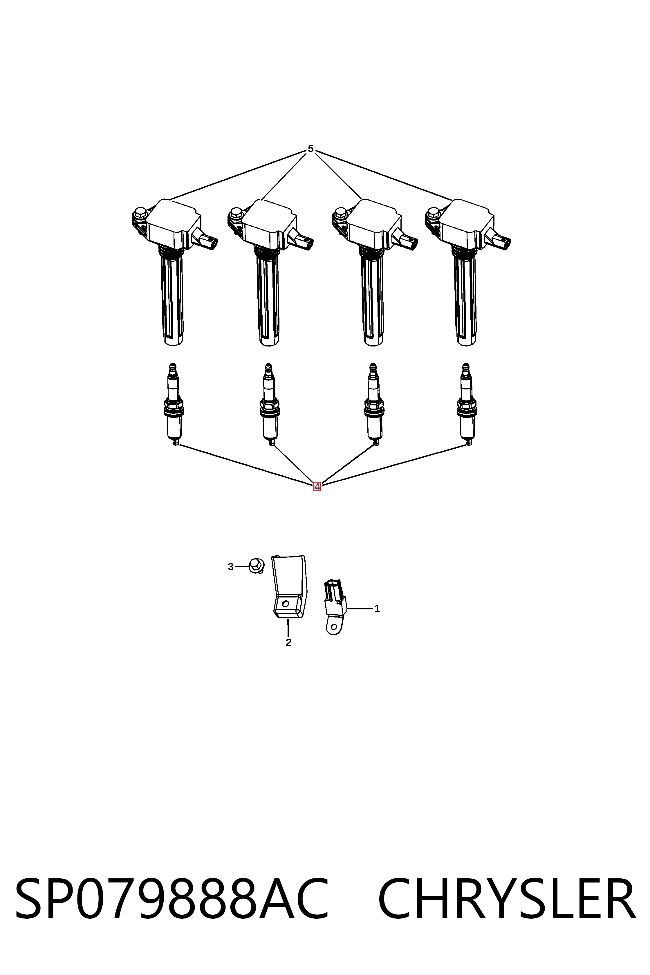 KSP148183AC Fiat/Alfa/Lancia Свечи зажигания