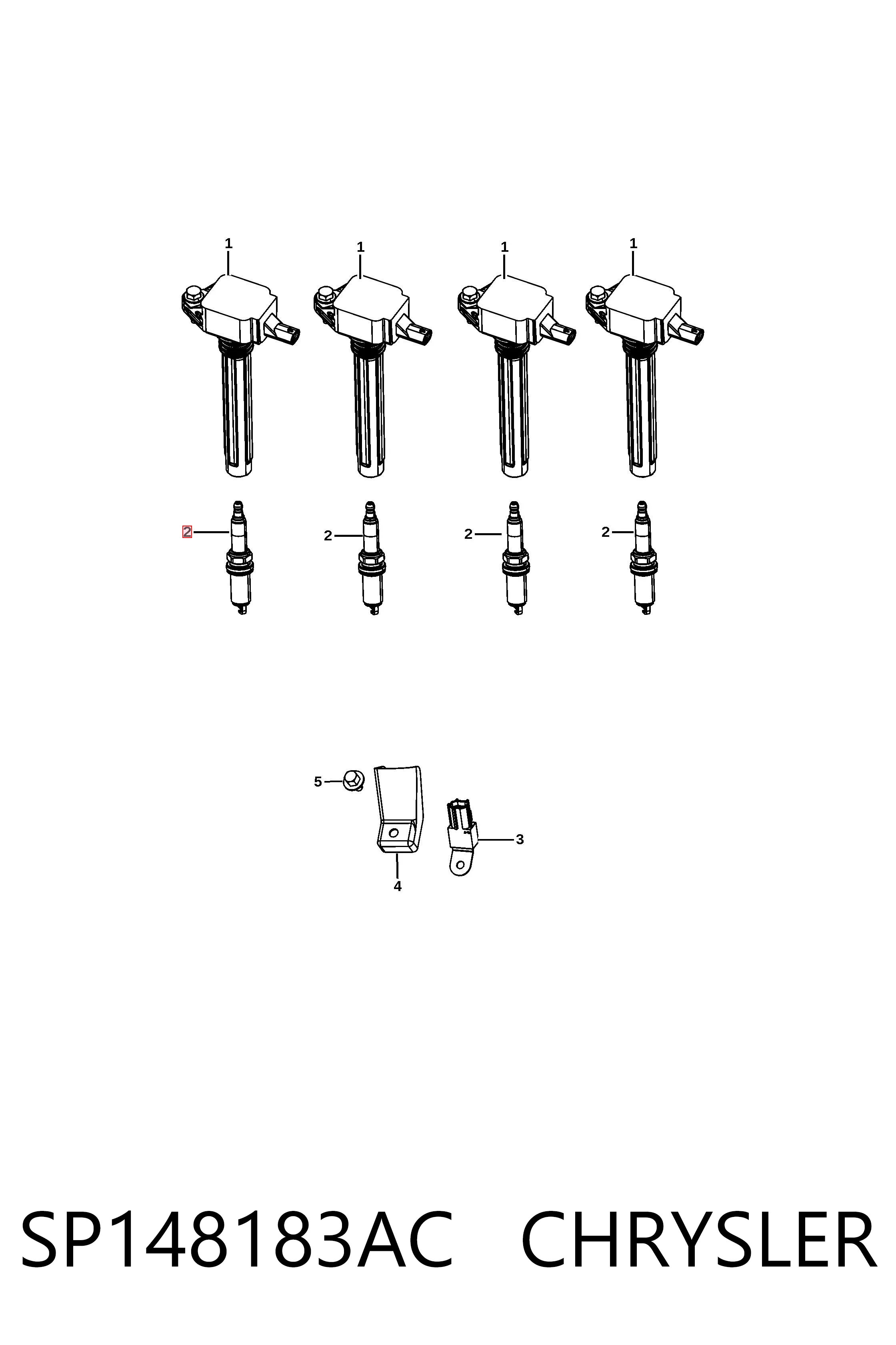 Купить KSP148183AC Fiat/Alfa/Lancia Свечи автомобильные