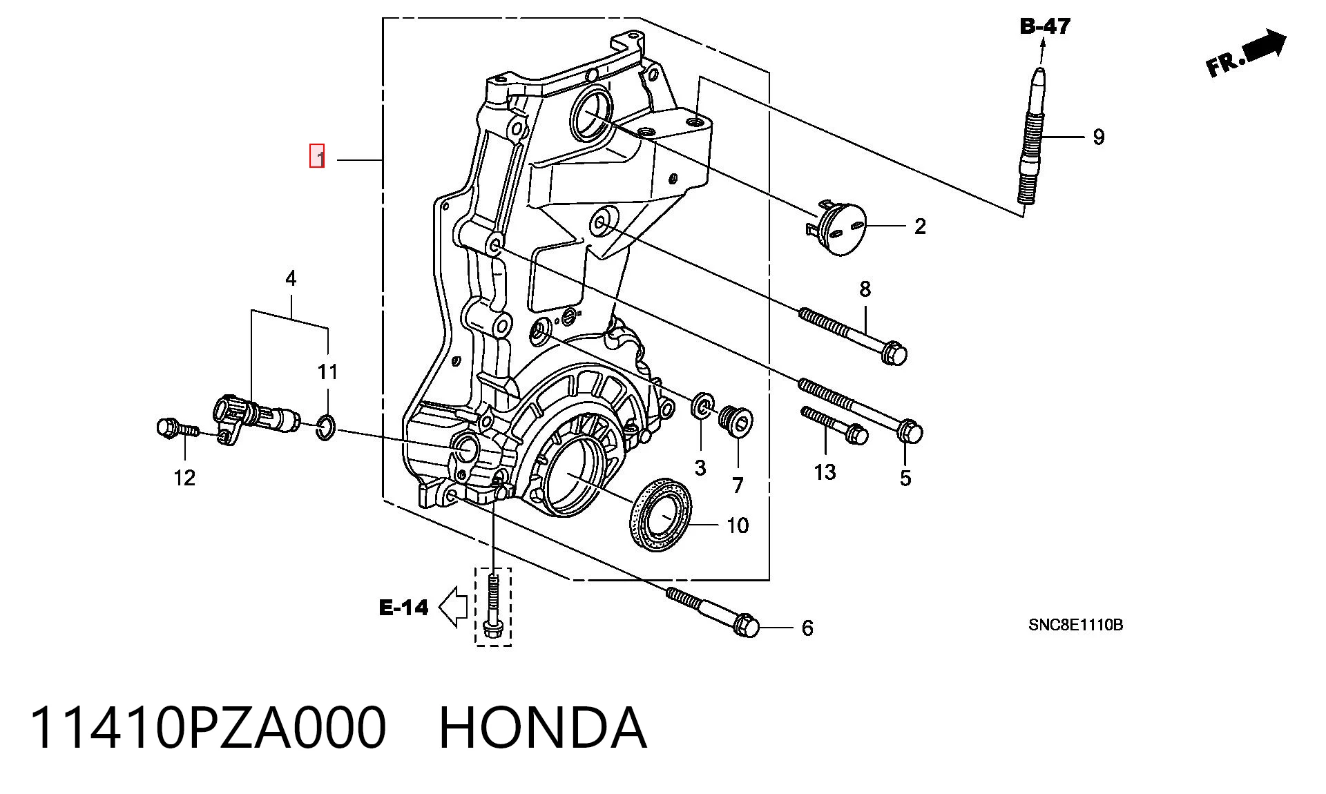 11410PZA000 Honda 
