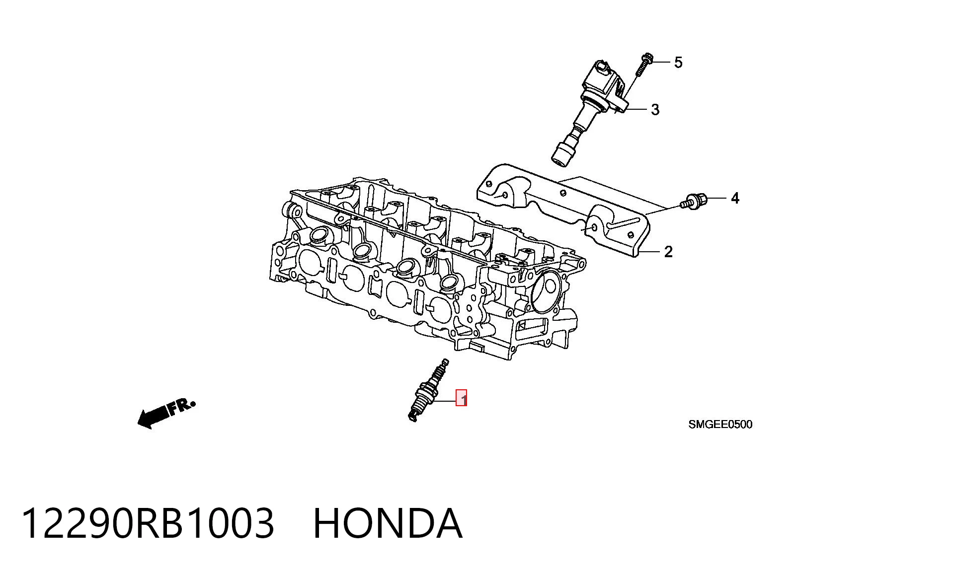 12290RB1003 Honda Свечи зажигания
