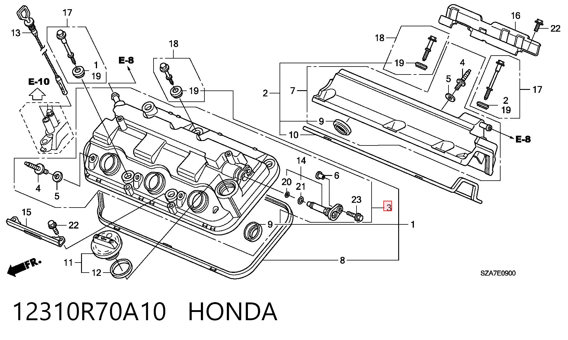 12310R70A10 Honda 