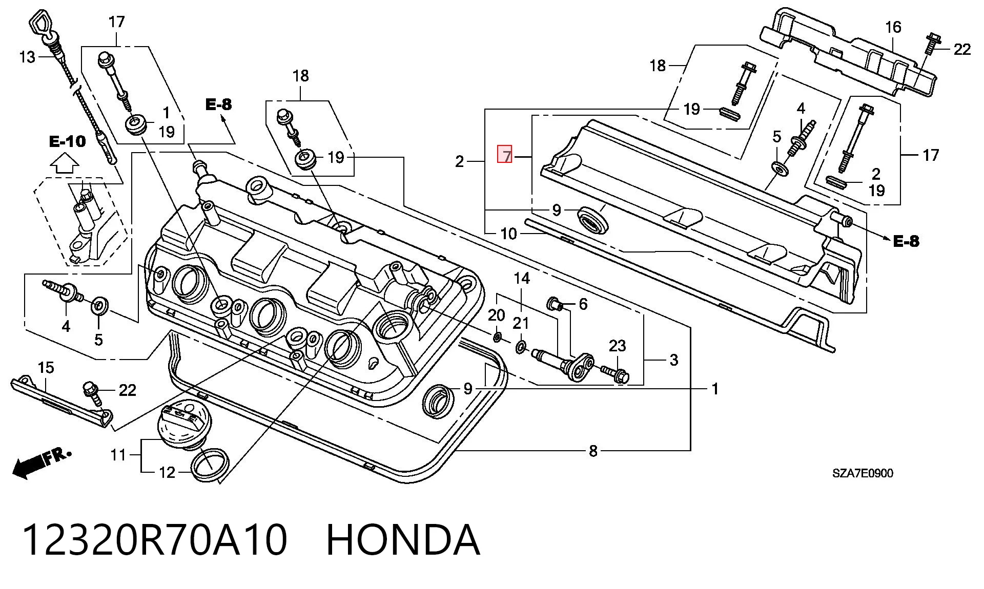 12320R70A10 Honda 