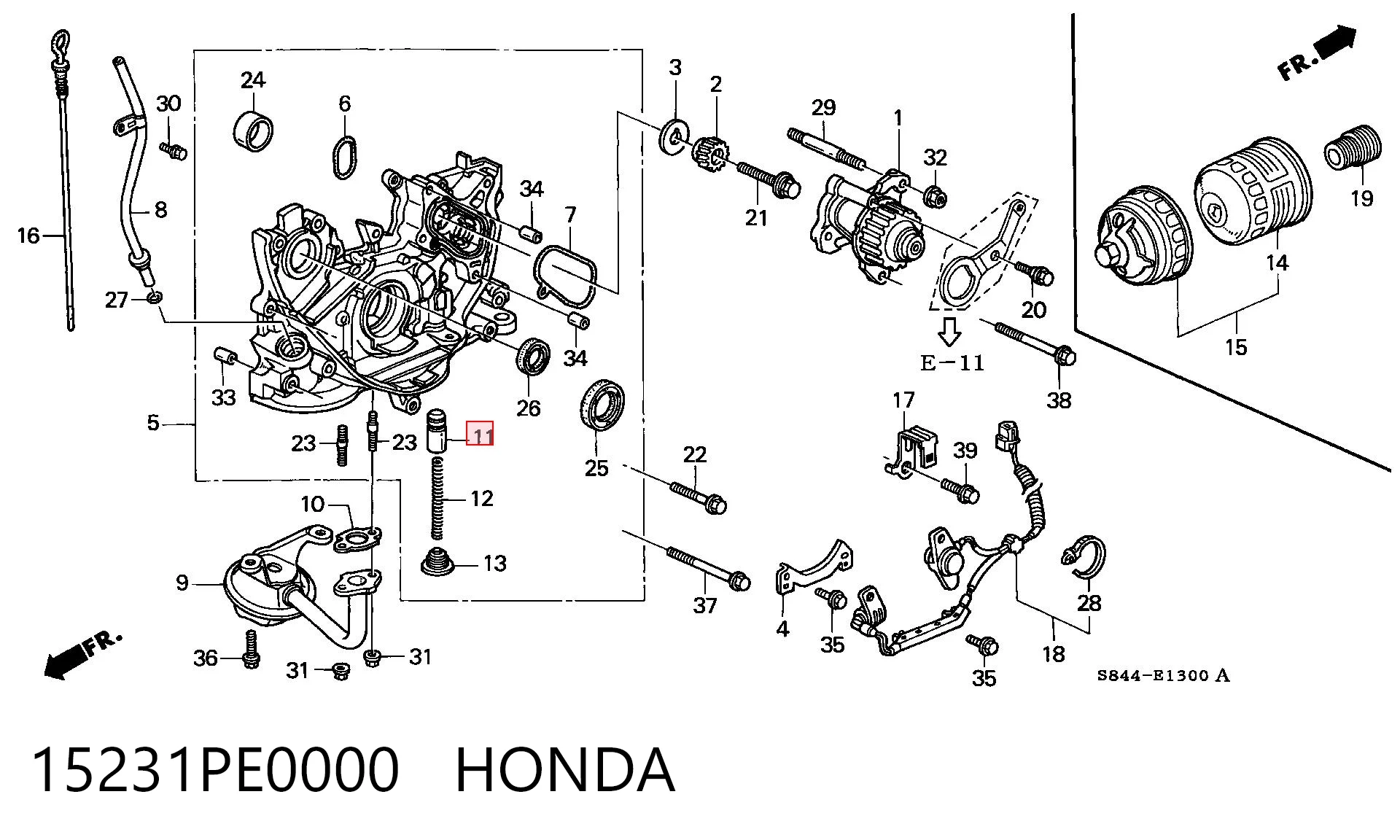 15231PE0000 Honda 