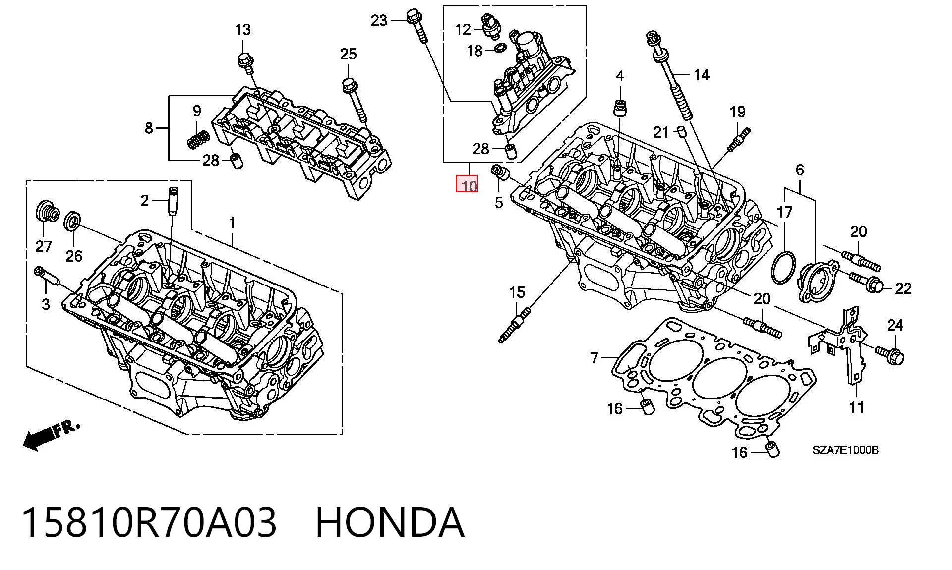 VVT282 Standard Клапан положения фаз распредвала