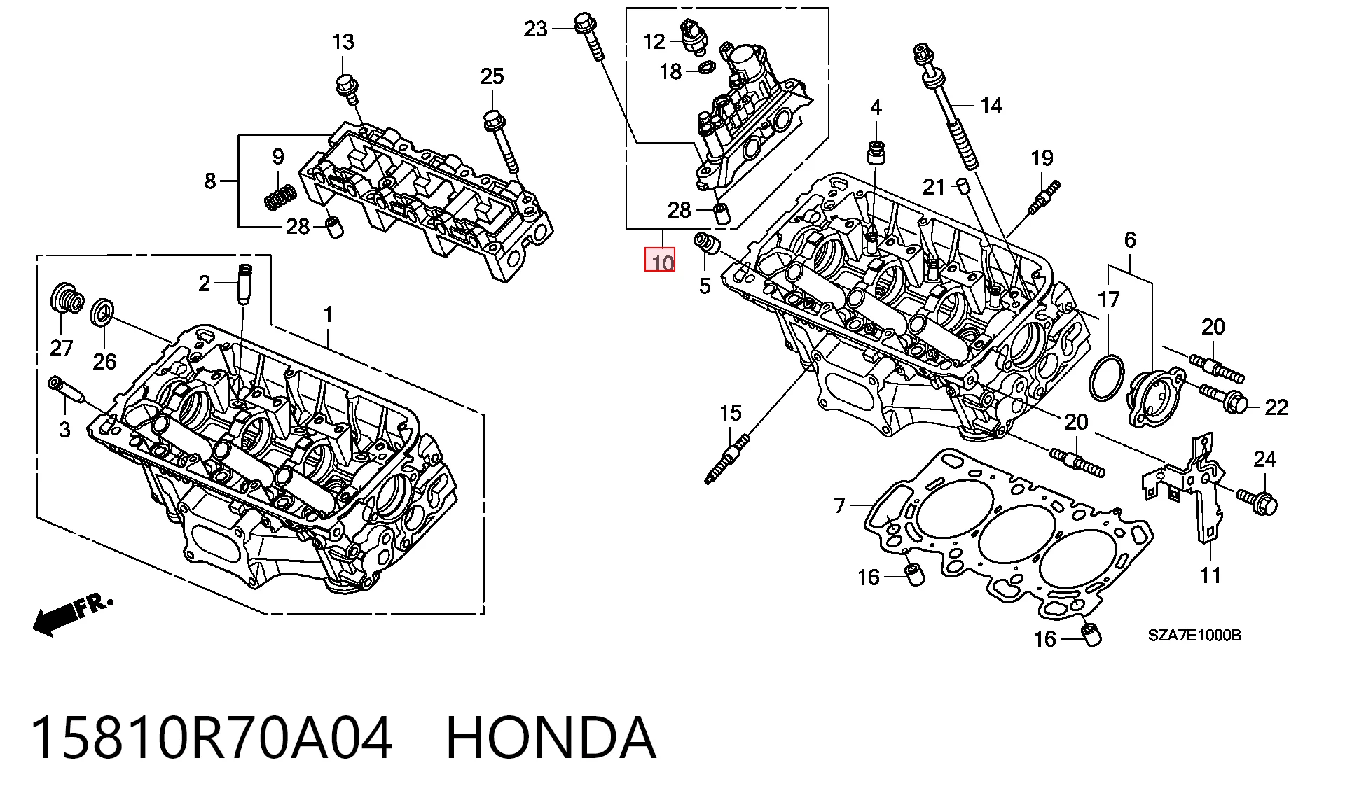 Купить VVT282 Standard Клапан электромагнитный положения распредвала