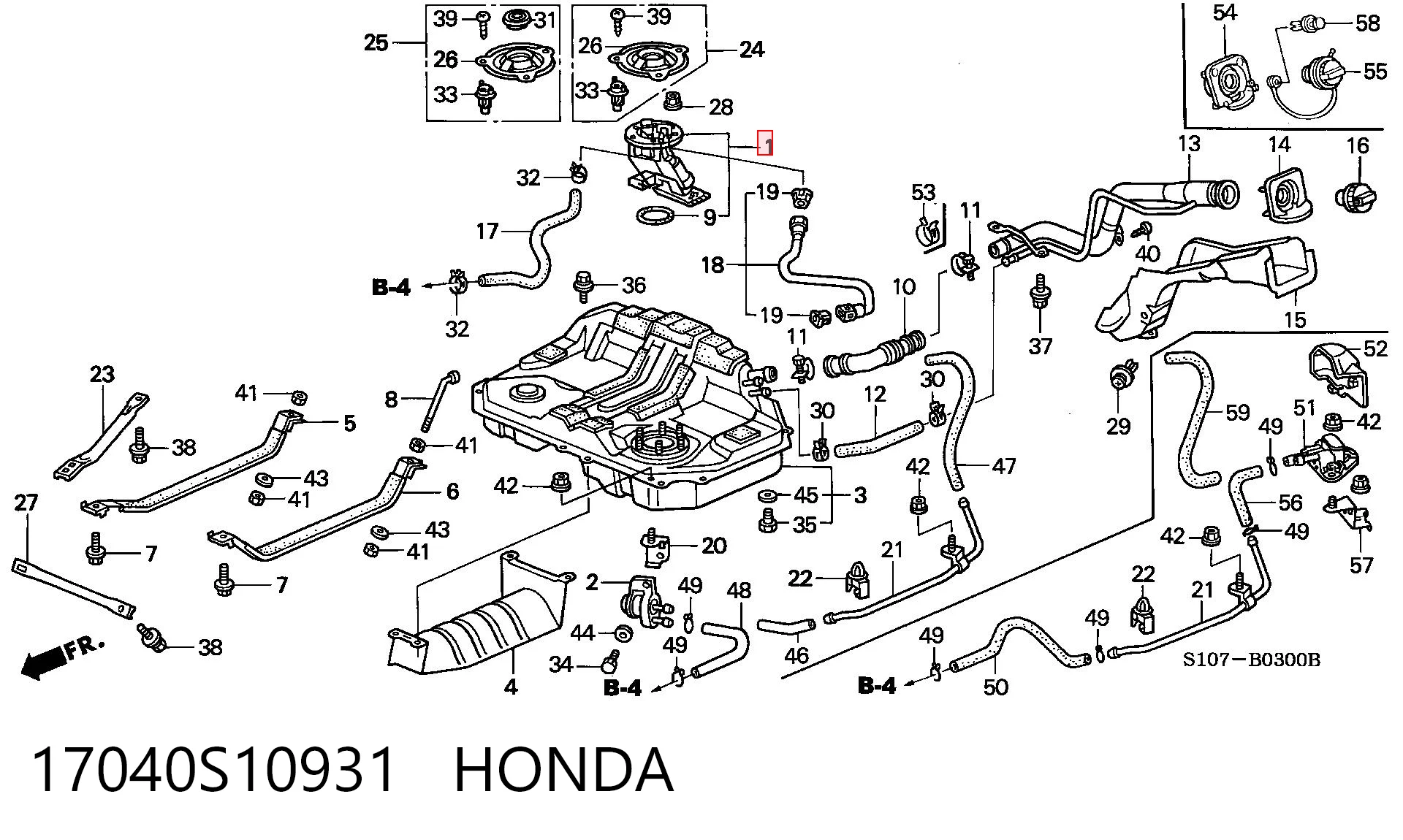 Купить L57713350 Mazda Элемент-турбинка топливного насоса