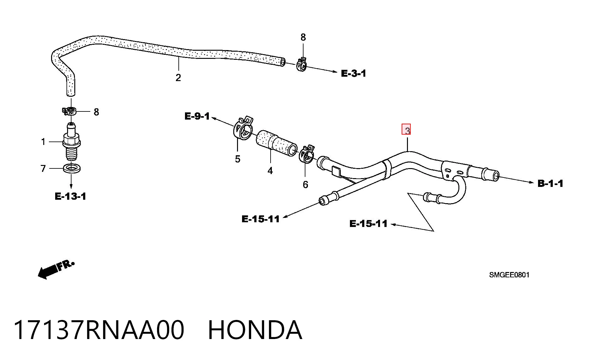 17137RNAA00 Honda 