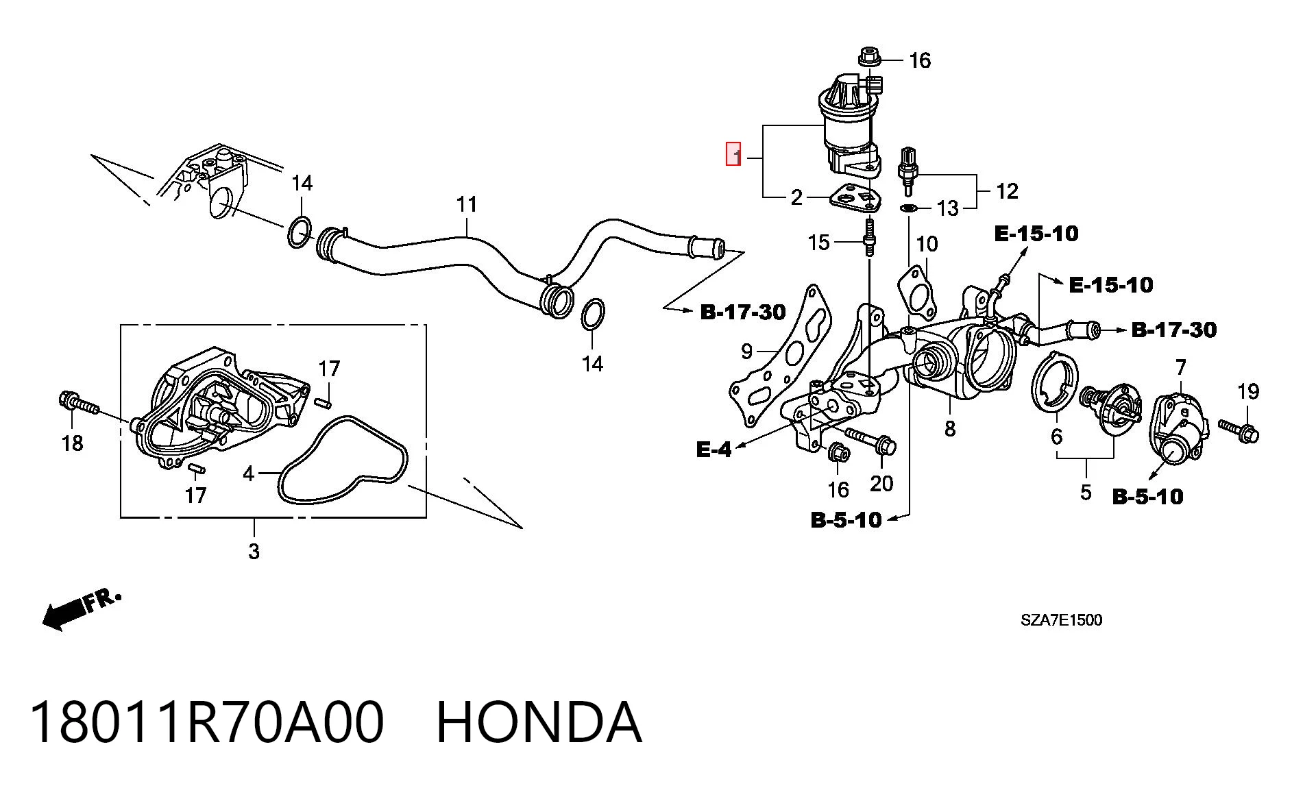 Приборы управления системы рециркуляции Acura MDX II внедорожник (YD2) (2007 - 2009) цена, от 44.99 USD