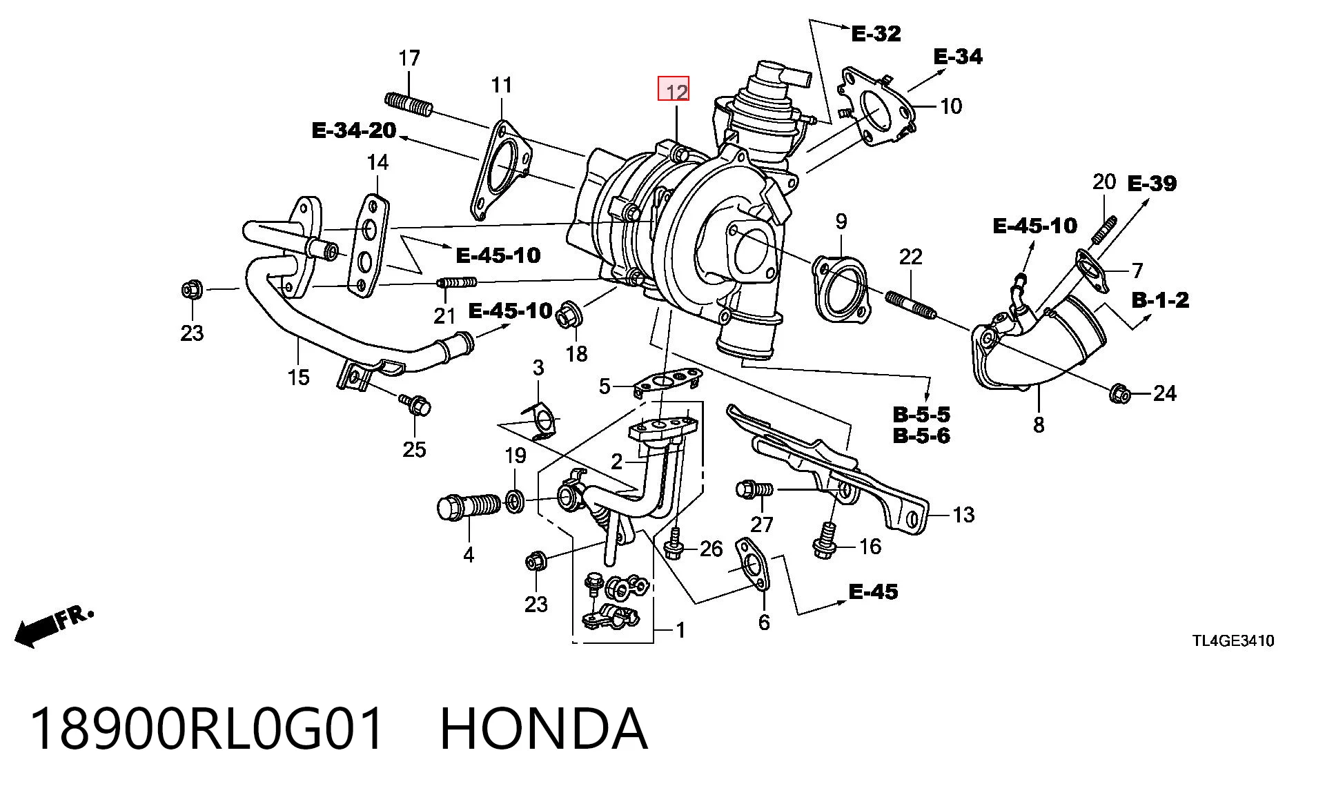 Турбонаддув на Honda Accord VIII CU