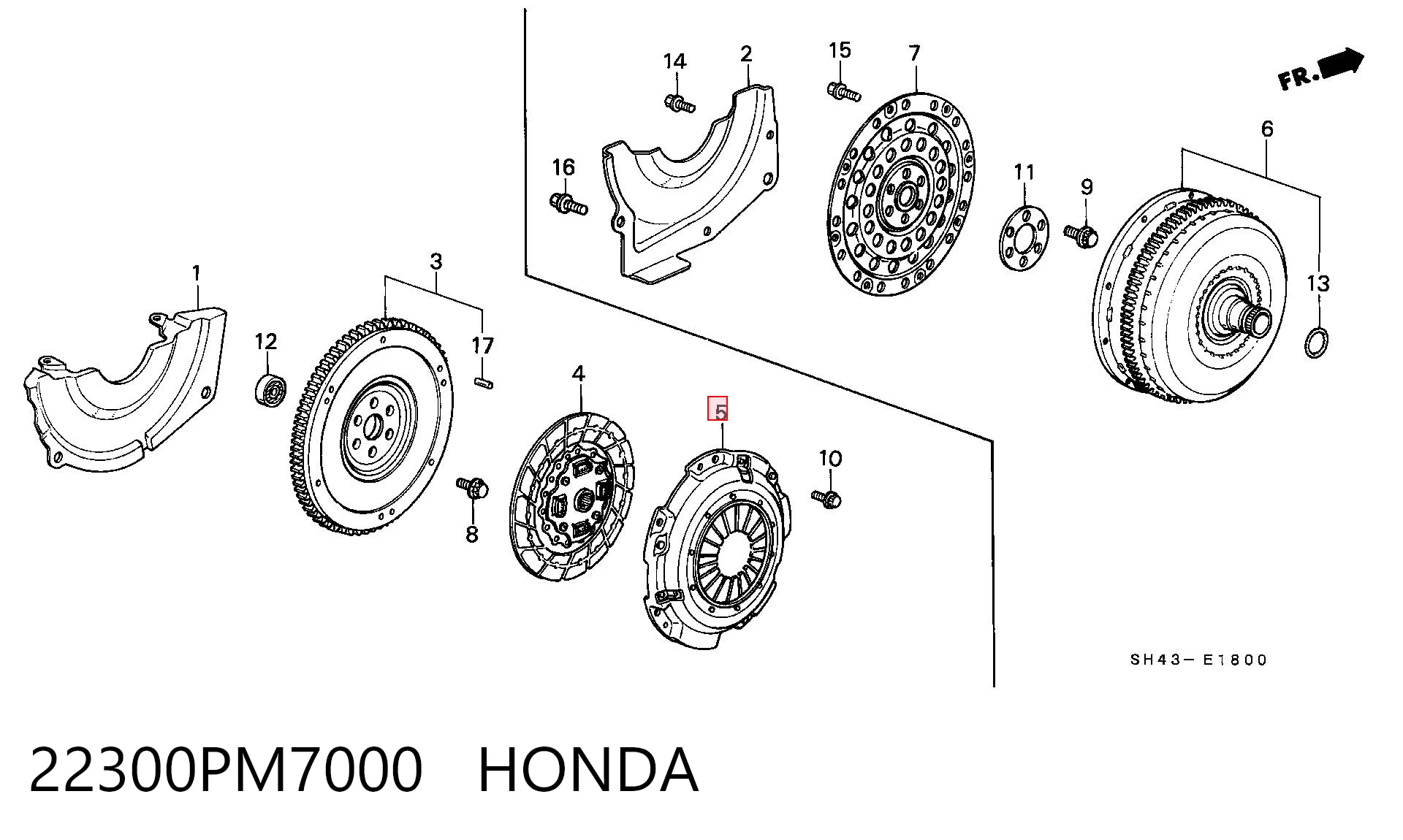 Купить HCC545 Exide Корзина сцепления
