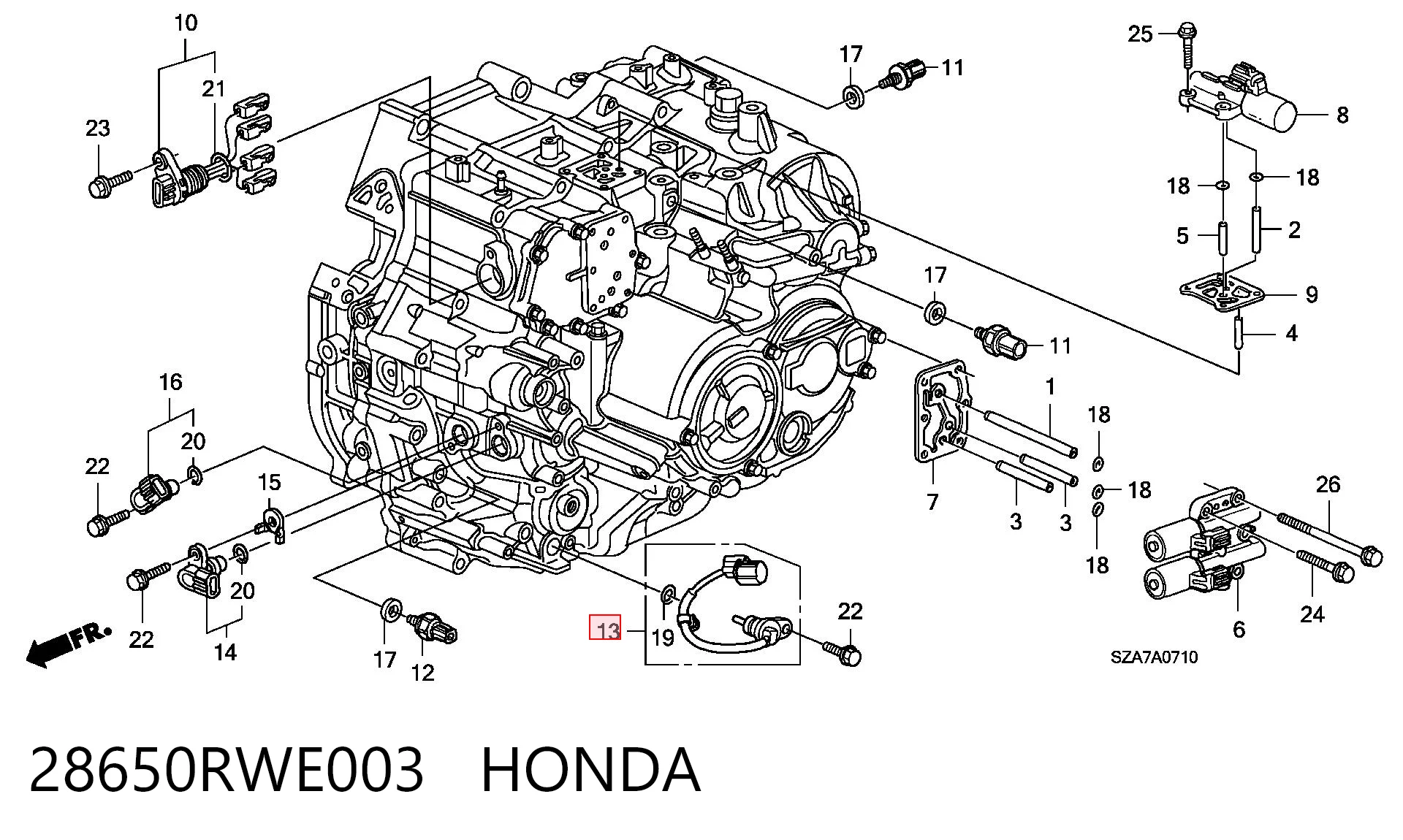 28650RWE003 Honda Салфетка из микрофибры особого плетения для стекол, зеркал