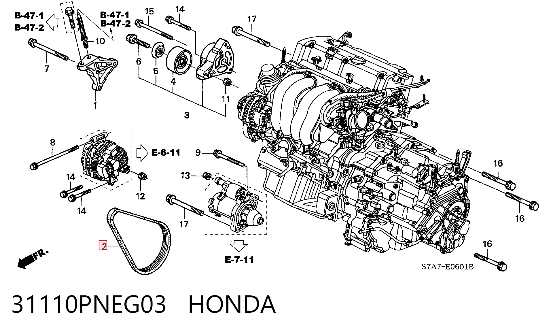 Ремень кондиционера Mercedes 0109971692