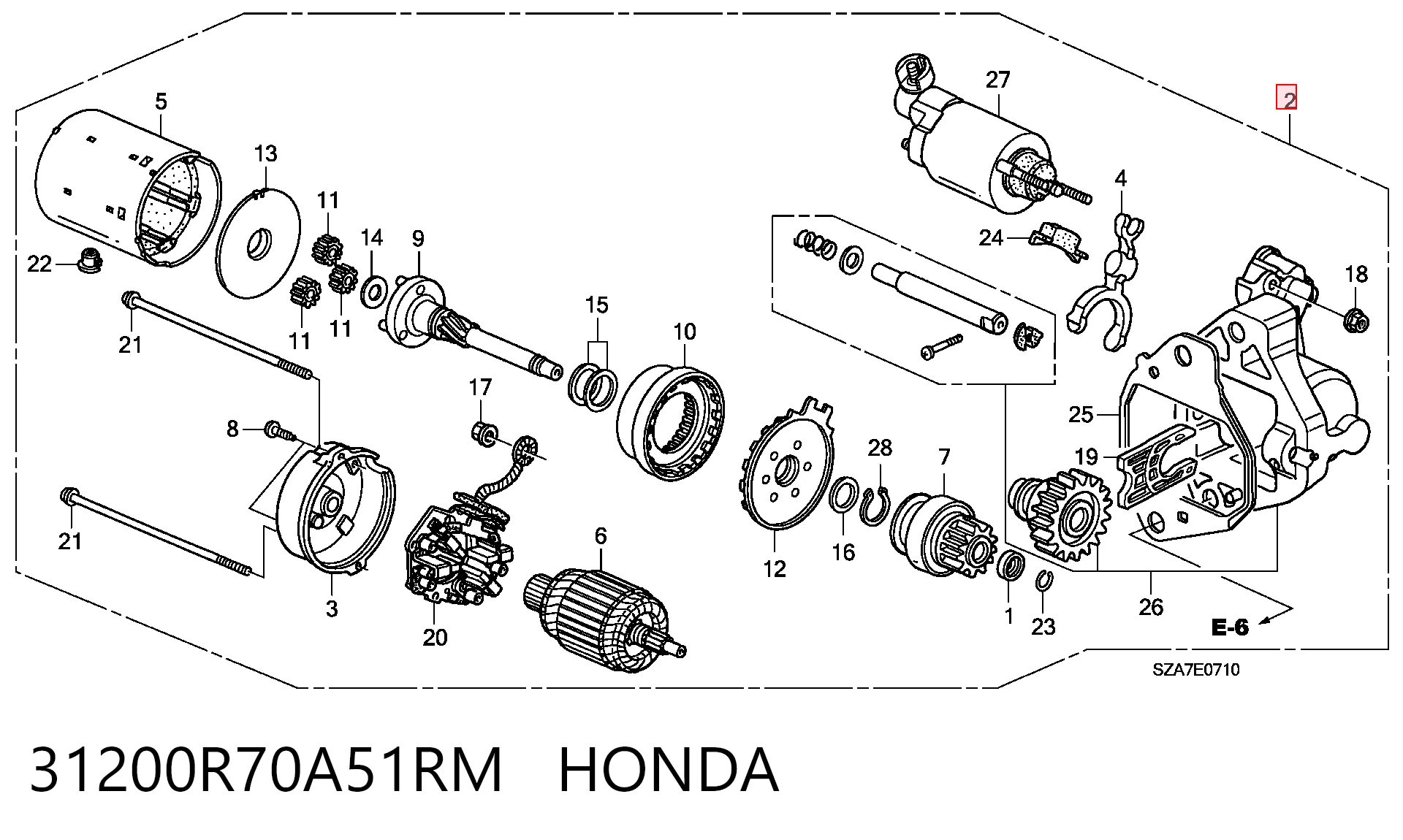 Купить 2800403 Denso Стартер