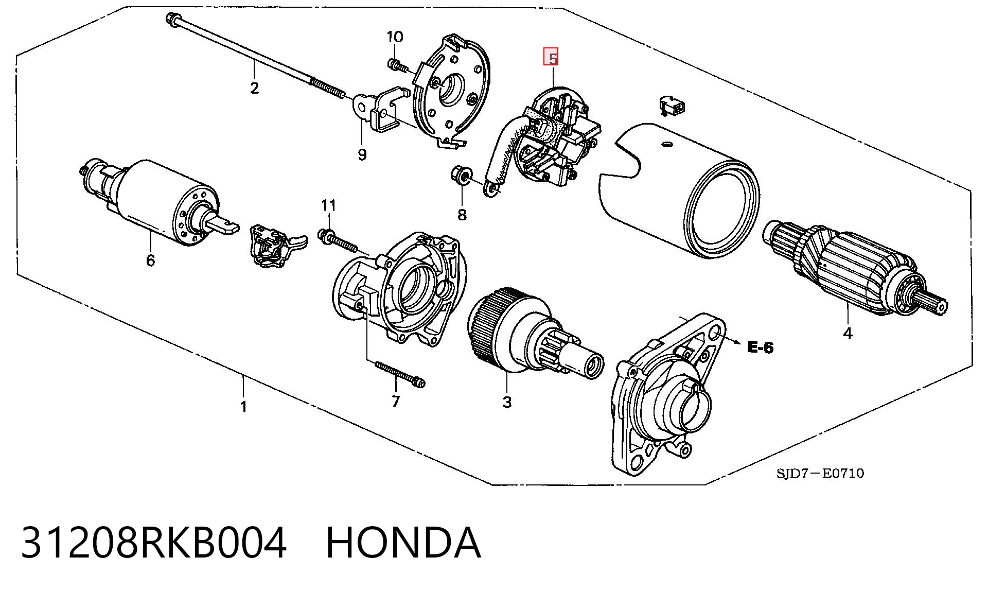 Купить 232311 REMA-PARTS Щеткодержатель стартера