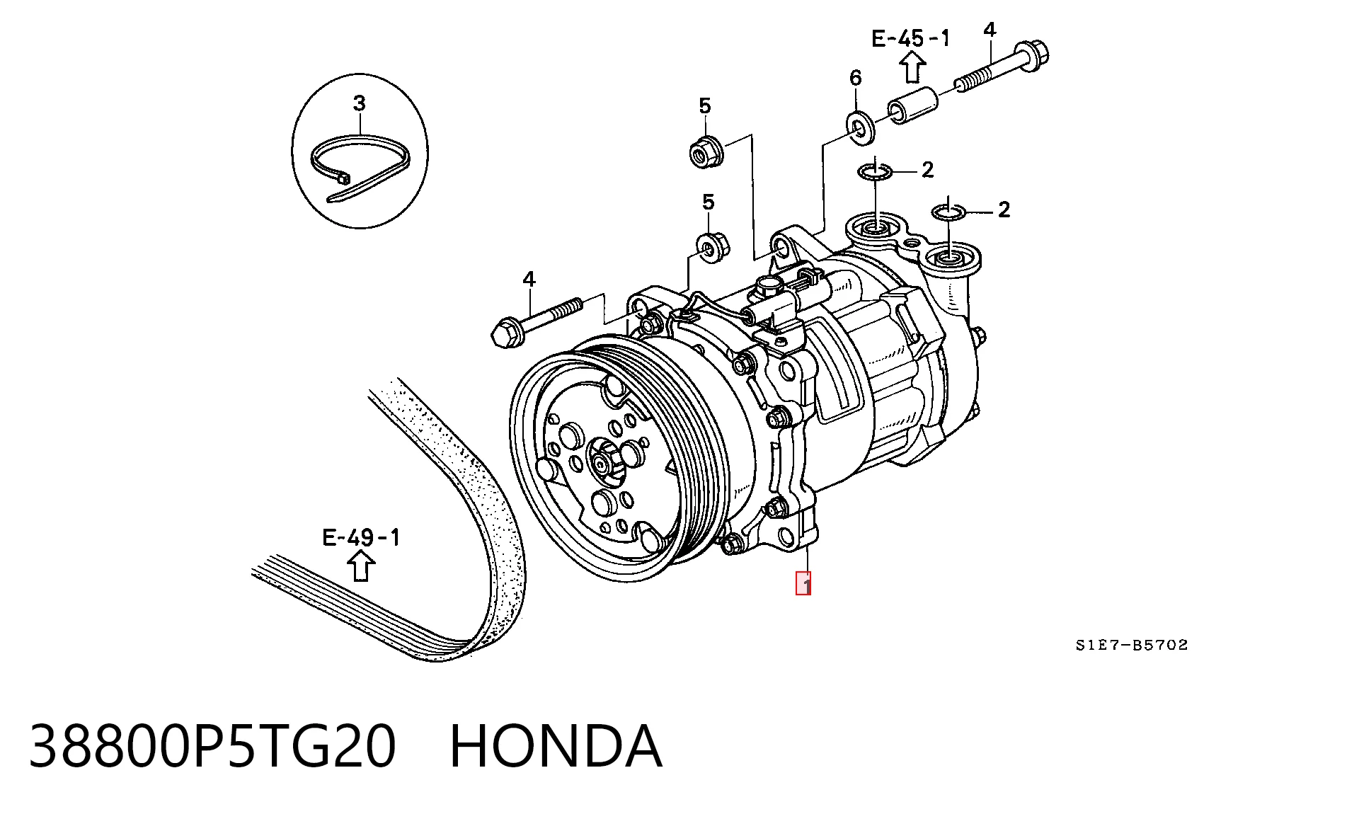 JPB100770 Rover Компрессор хладагента