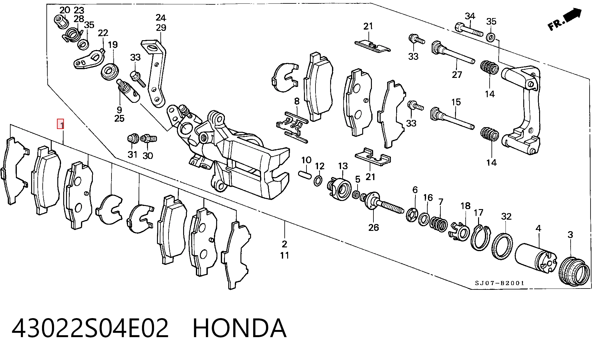 43022S04E02 Honda